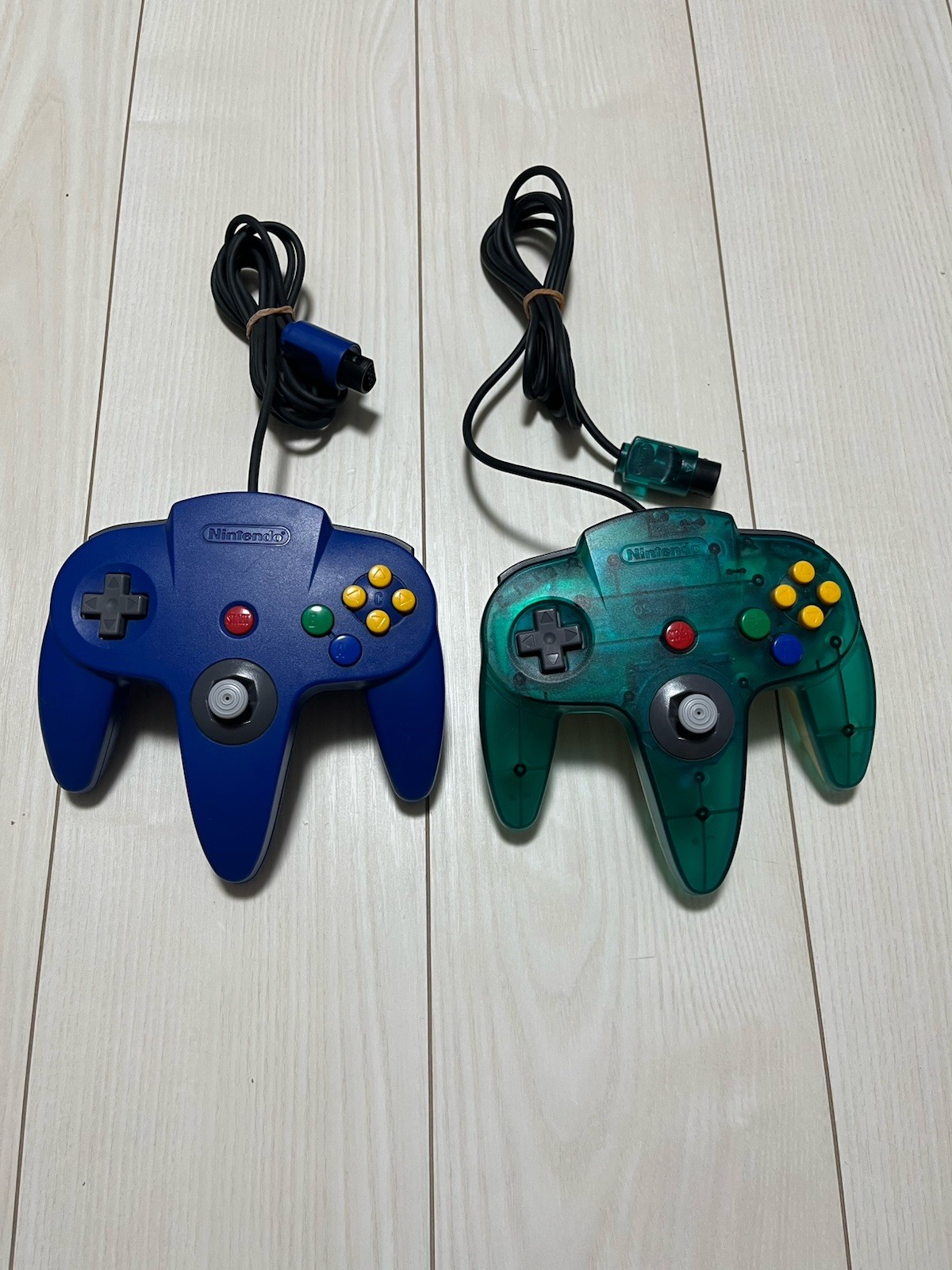 【TESTED 】Nintendo 64 N64 console Clear Blue Console Japan Limited NTSC-J