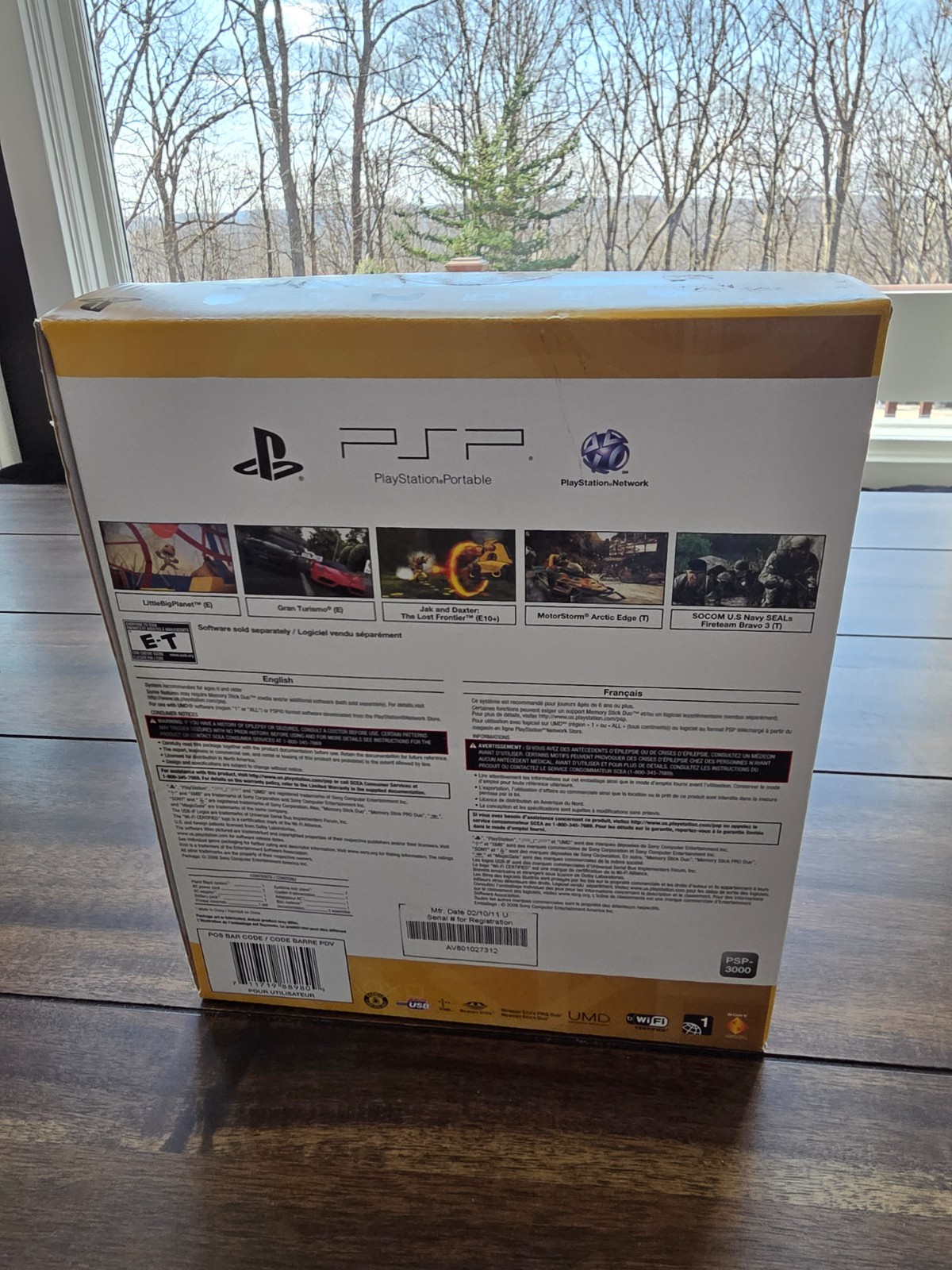 NEW SEALED Sony PlayStation Portable PSP Black Console PSP 3000 RARE USA System
