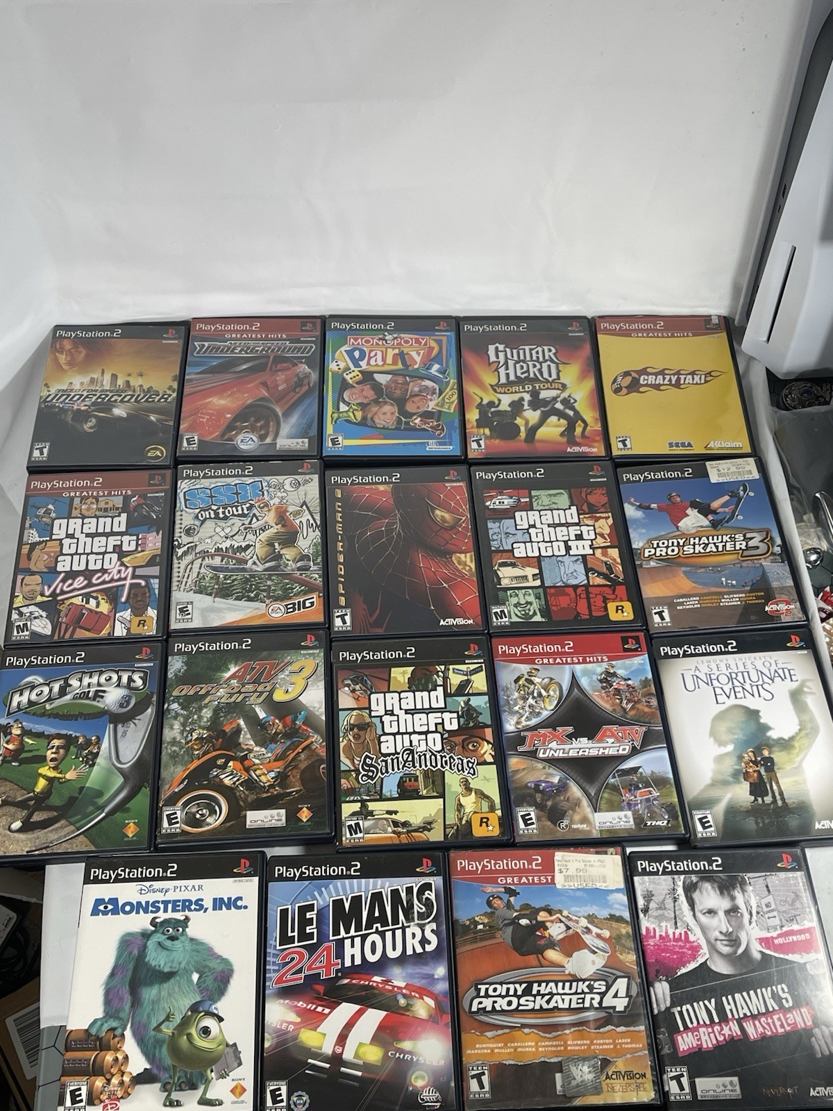 Sony PlayStation 2 PS2 Fat Console With Games READ