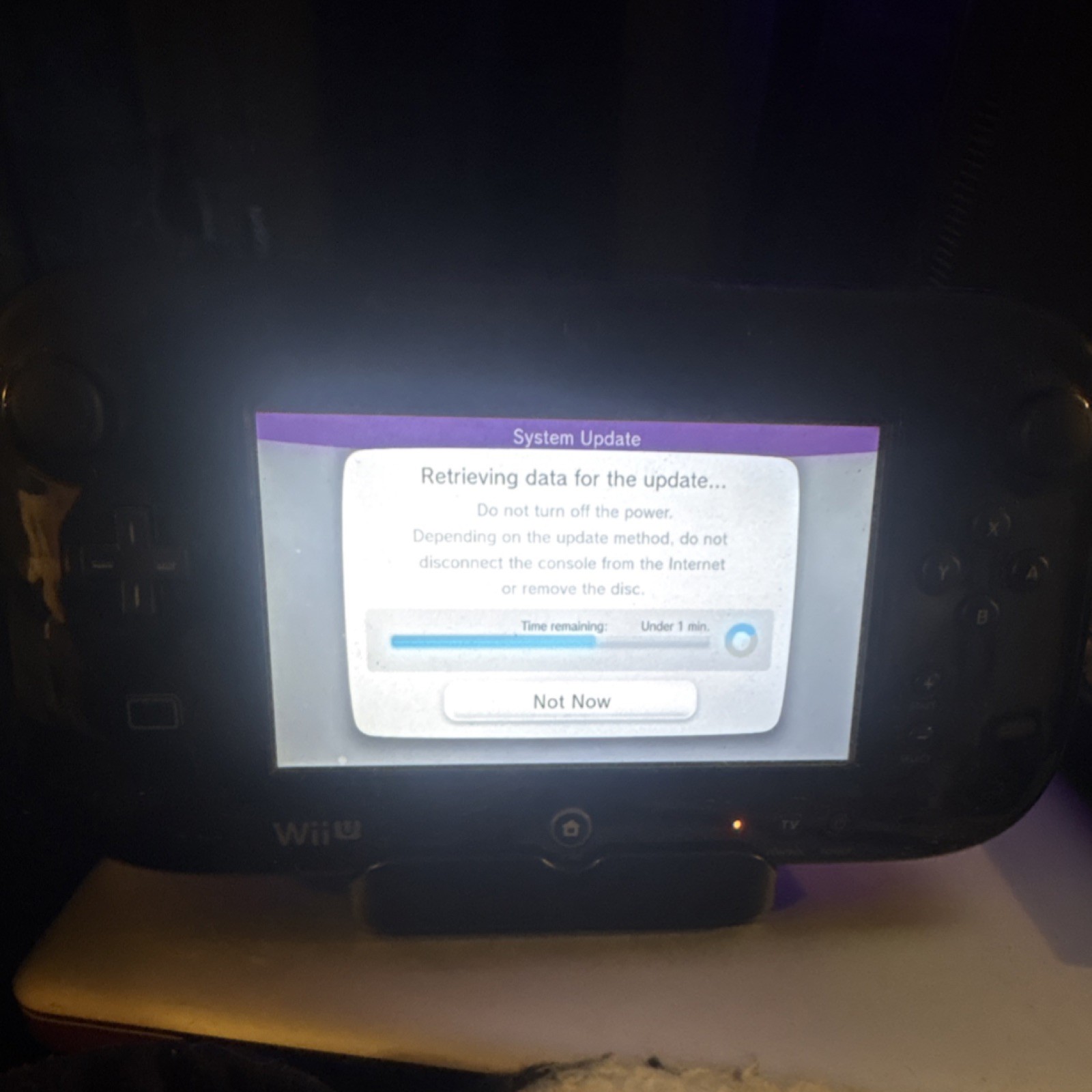 Nintendo Wii U WUP-101(02) 32GB Black Home Console with GamePad & 4 Wii U Games