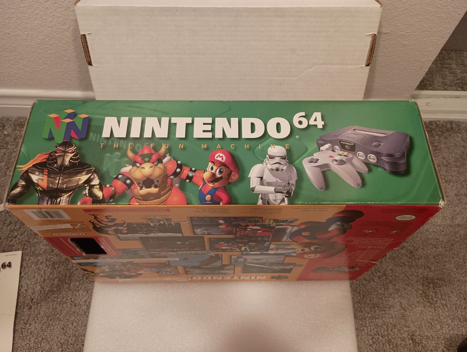 Nintendo 64 Console N64 CIB in box – Tested Working – Loose stick on Controller