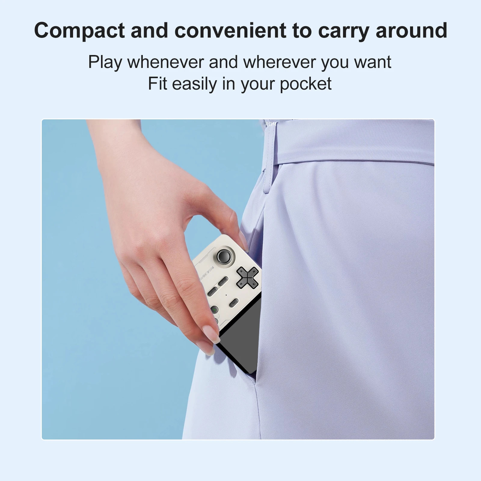 K36 Handheld Retro Gaming Console 64GB IPS Kids Play Video Game Console Fun Gift