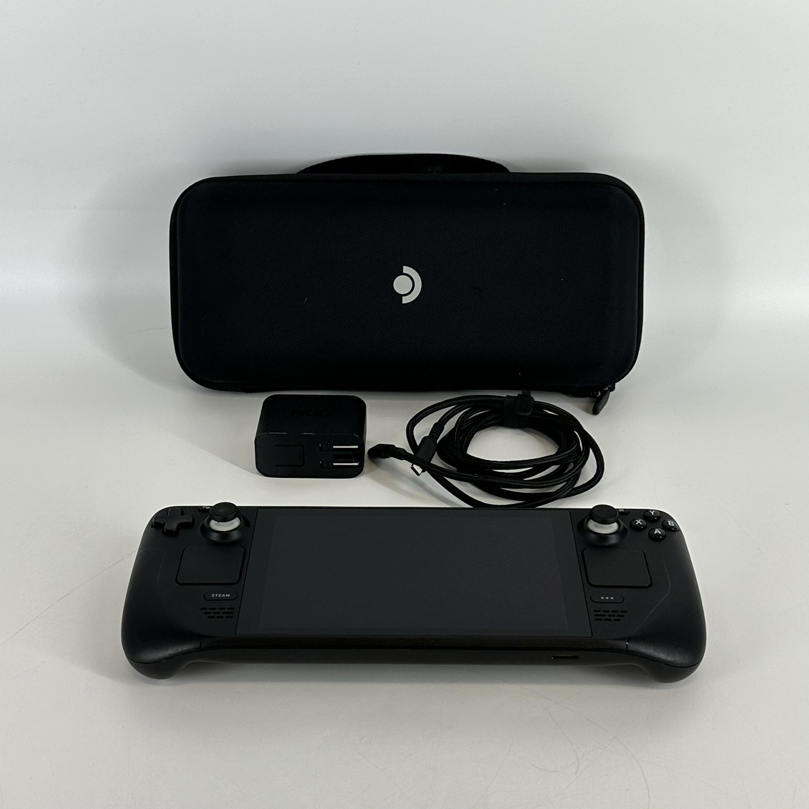 Valve Steam Deck Handheld Console Black 512GB w/ Case/Charger – Fair