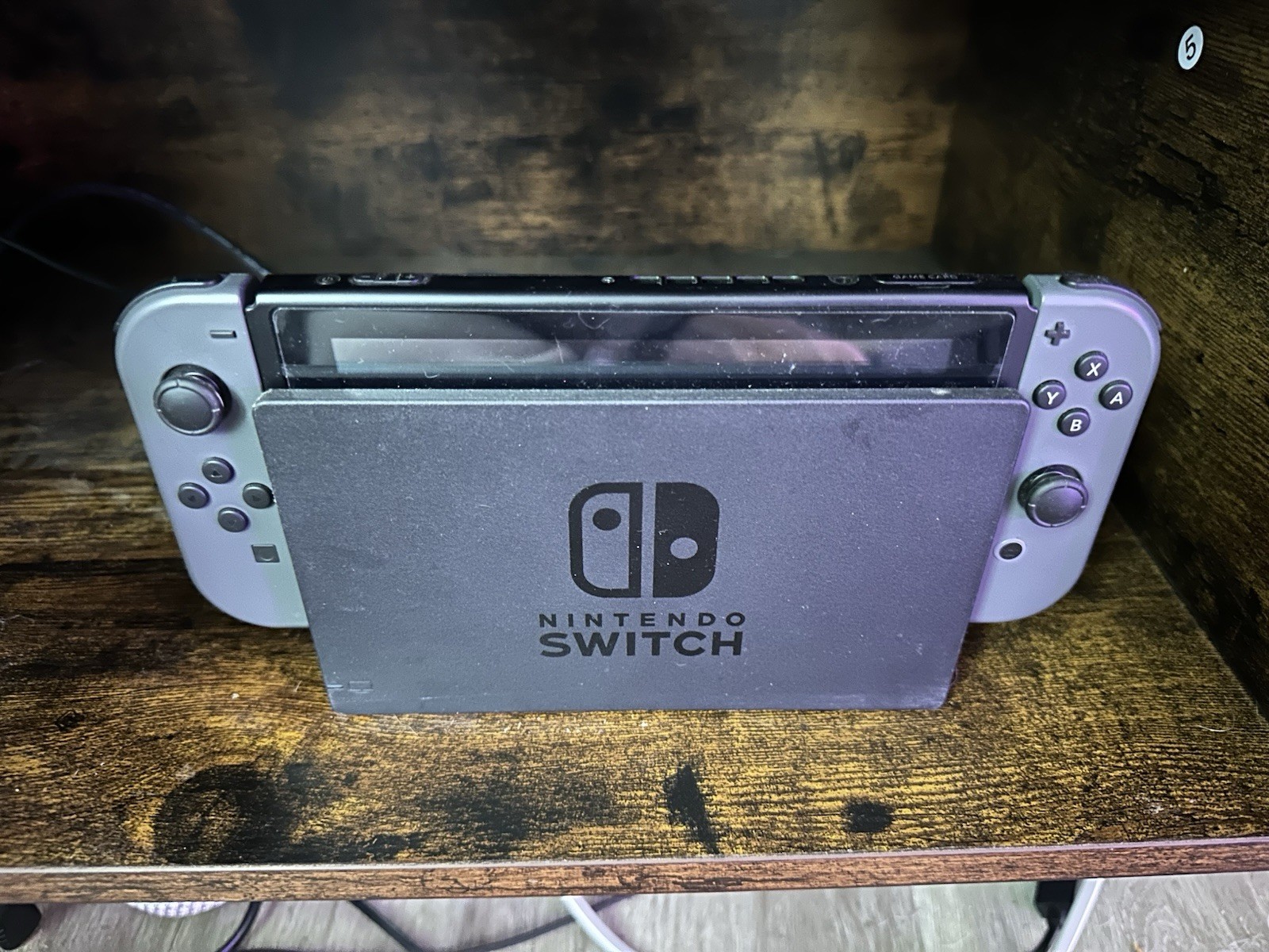 Nintendo Switch Console Gray/Black Joy-Con Controllers Dock HDMI USB-C Wi-Fi