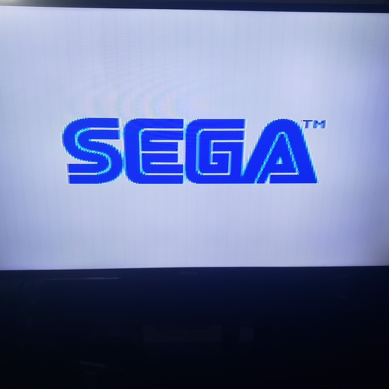Sega Genesis Model 2 MK-1631 Console with Controller & Cords and RF Unit MK-1632