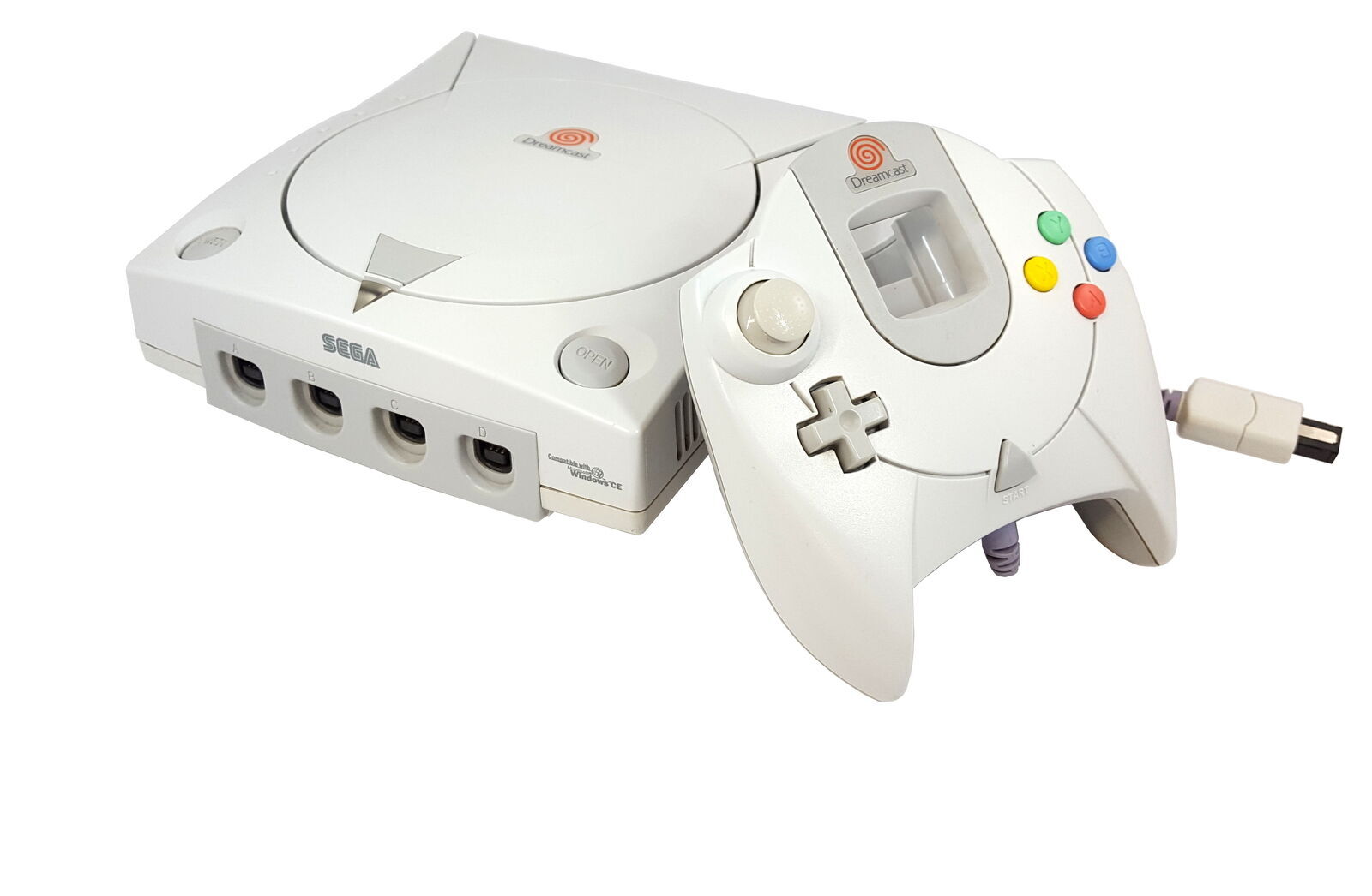 SEGA Dreamcast FOR PARTS In Bag Says MOD DC