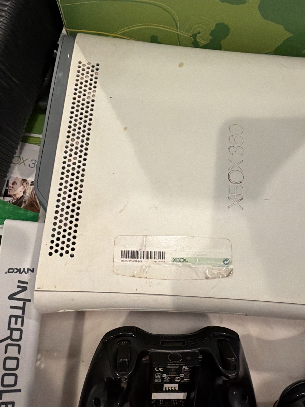 Xbox 360 Arcade White Console Complete CIB Box Sealed Manual Tested Working