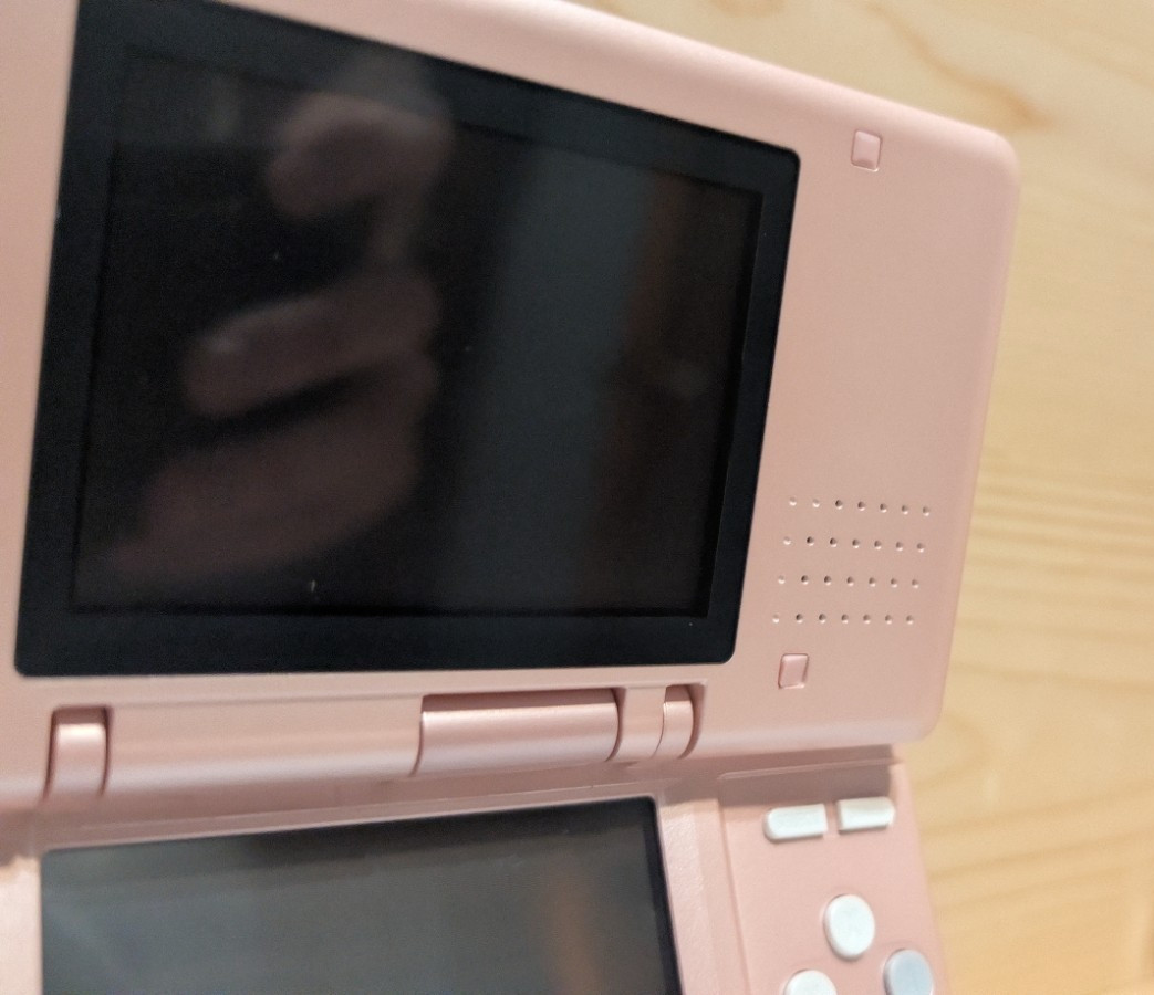 Nintendo DS NTR/Fat/Original Pink Reshelled W/USB Cable New Battery & USB-C