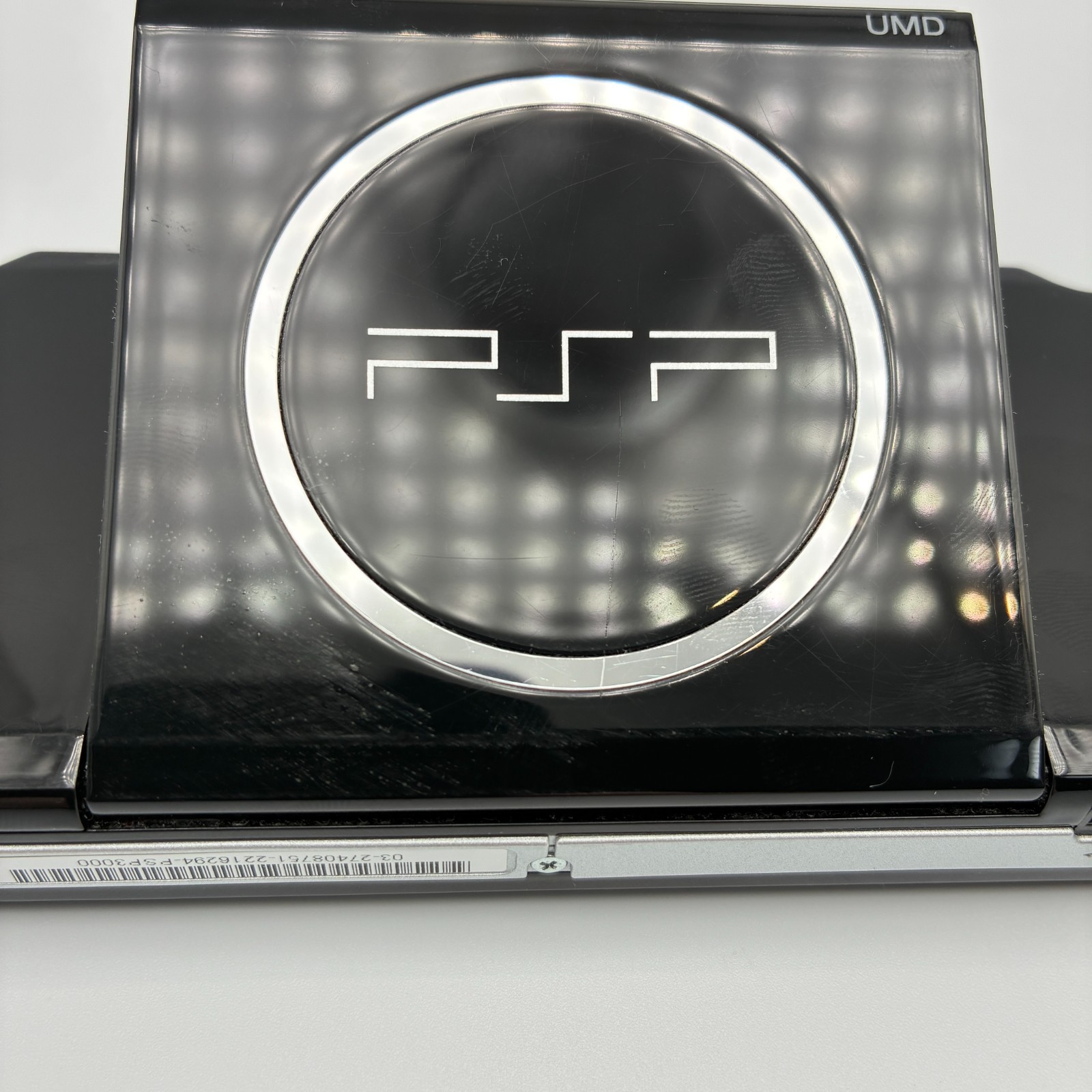 PSP-3000 Black w/ Glass Lens IPS Screen Upgrade New Battery USB-C connector 4GB