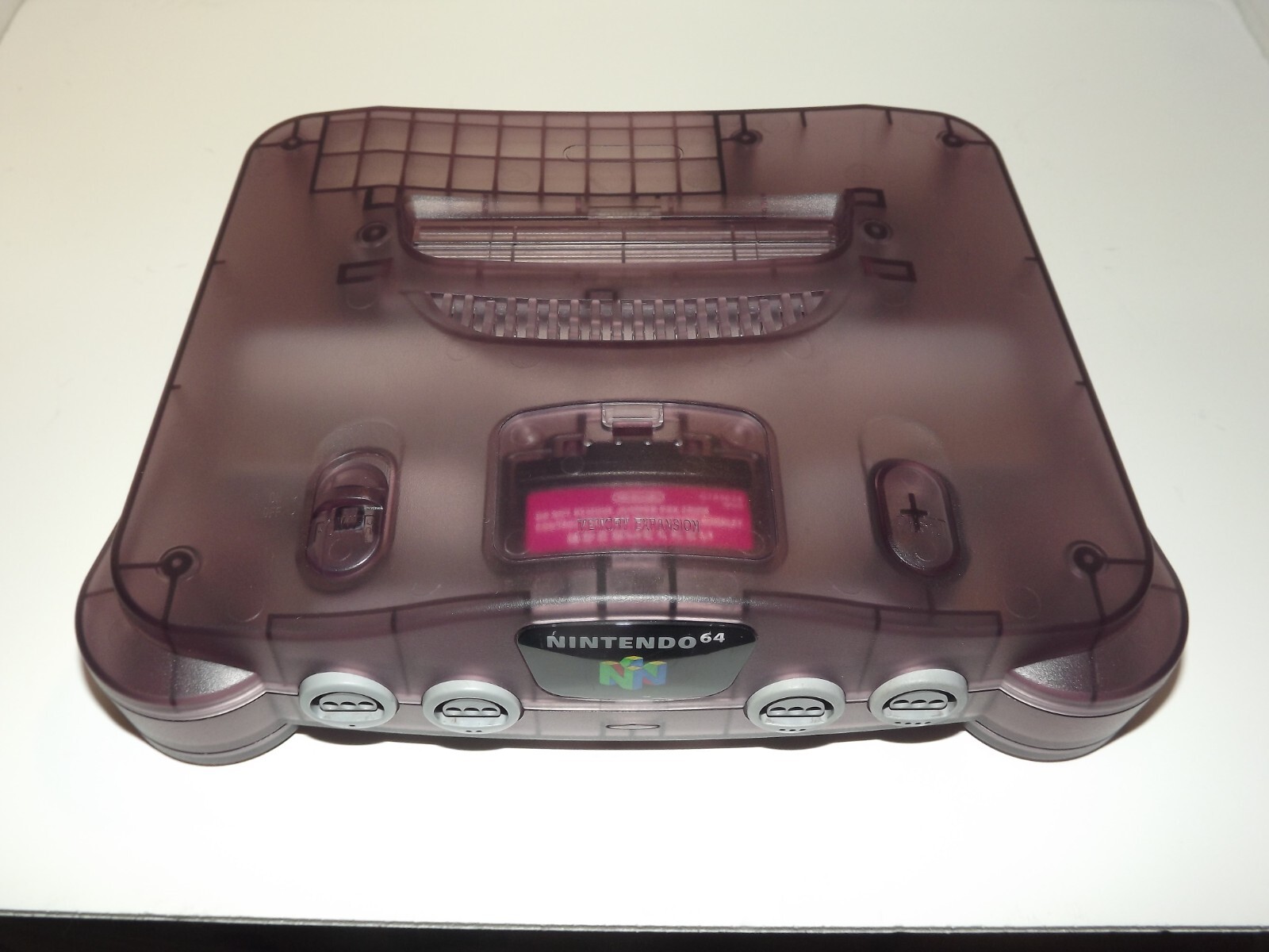 Nintendo 64 N64 Atomic Purple Console w/ Controller Cables Tested 30-Day Wty