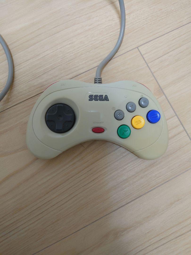 Sega Saturn Console White HST-3220 Japanese Version