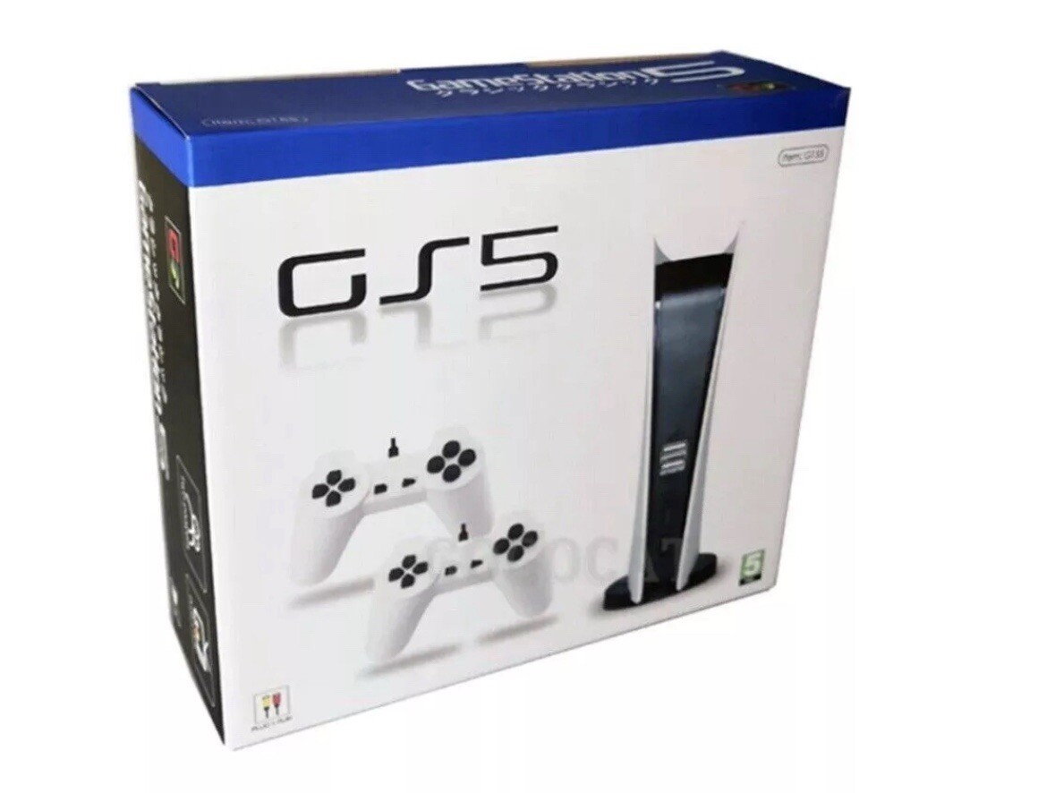 🎮 GS5 Game Console – 300 Retro Games (USB Wired Game Player)