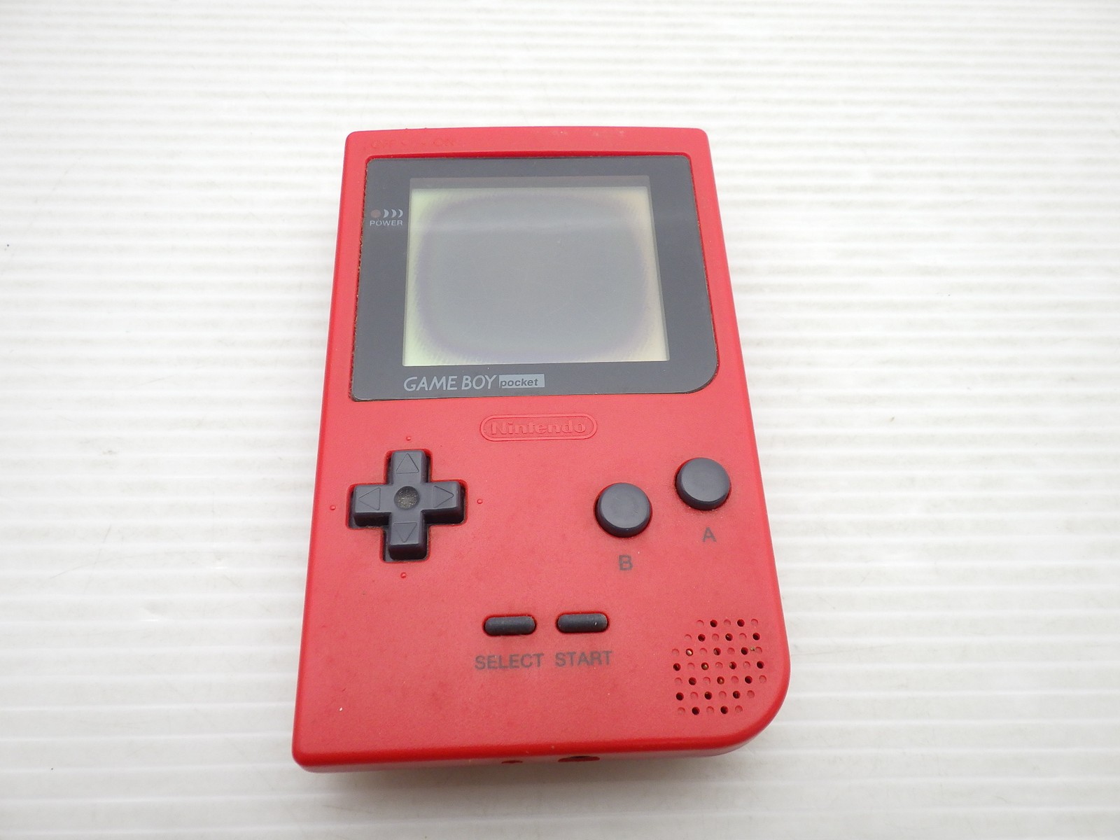 AS IS-Game Boy Pocket Console (MGB-001 / Red) GameBoy JP GAME. 9000025551533
