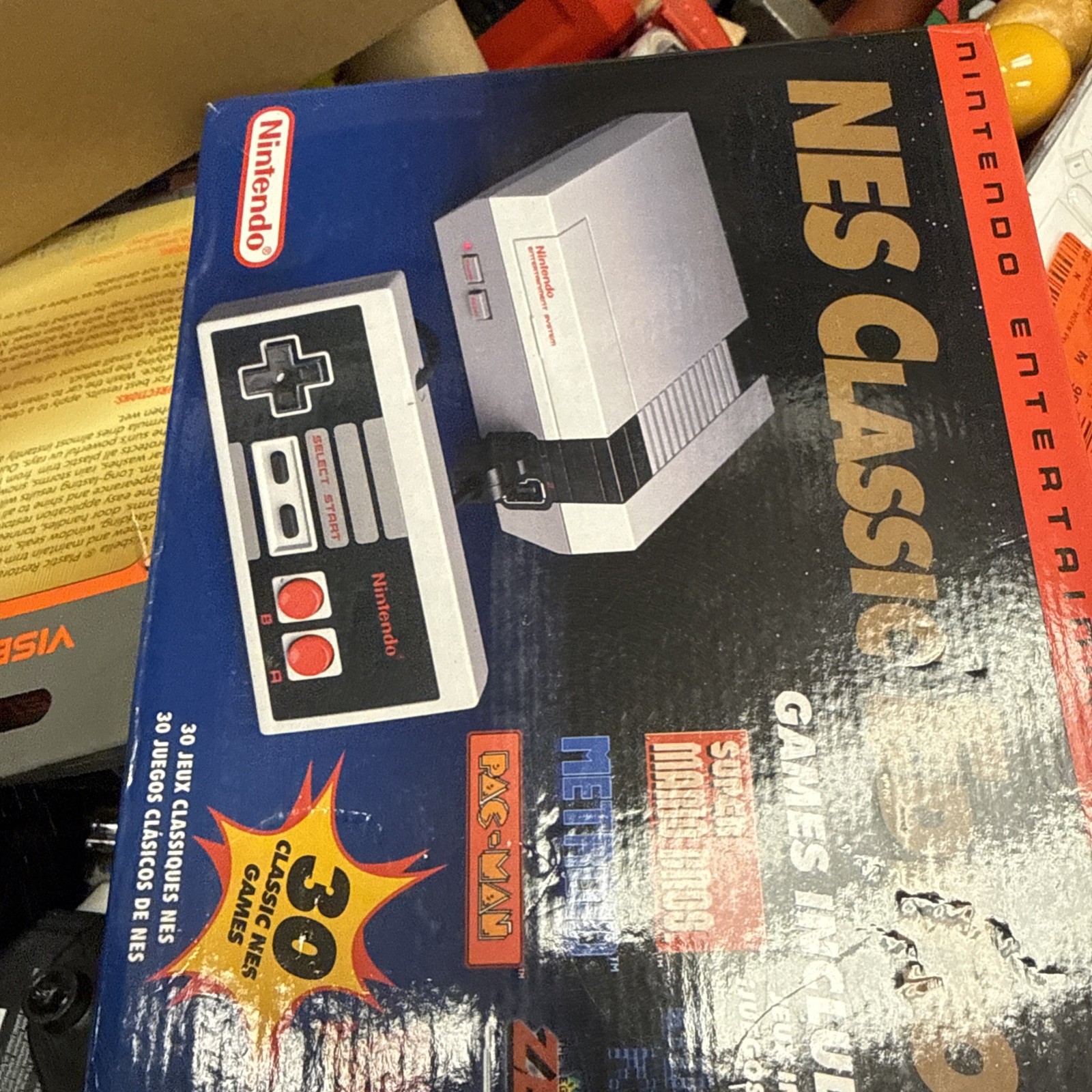 Nintendo Classic Mini SNES 512MB Game Console – Gray