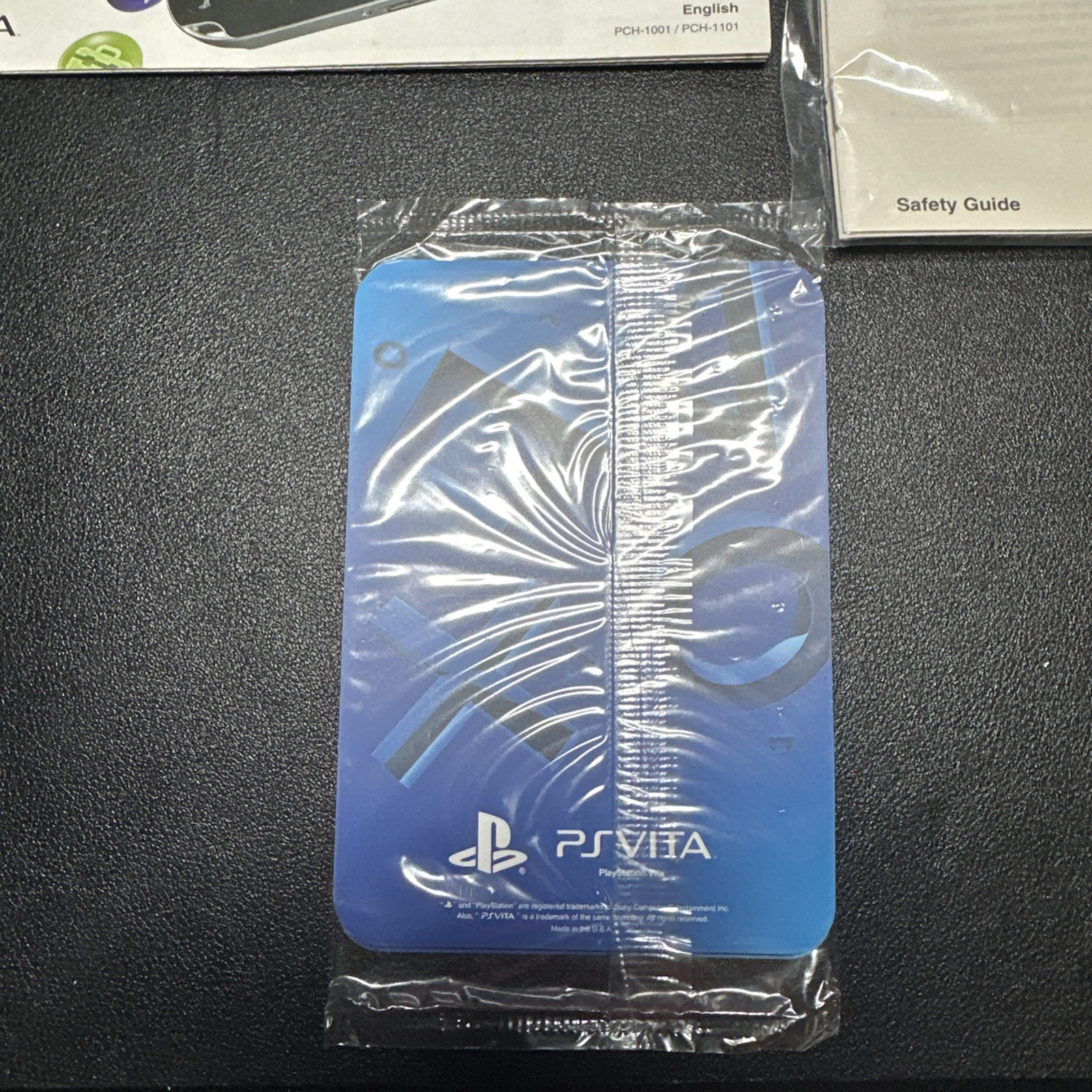 Sony PlayStation PS Vita PCH-1001 Handheld Console Black w/ Box Manual Case NTSC