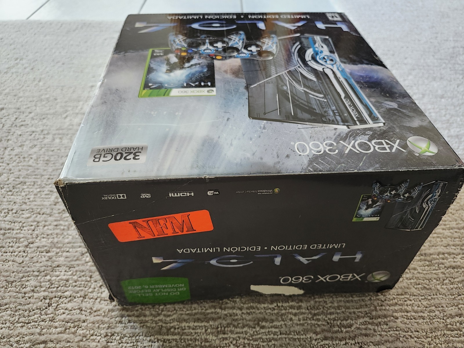 Microsoft Xbox 360 Halo 4 Limited Edition 320GB Console Tested CIB Sealed Game!