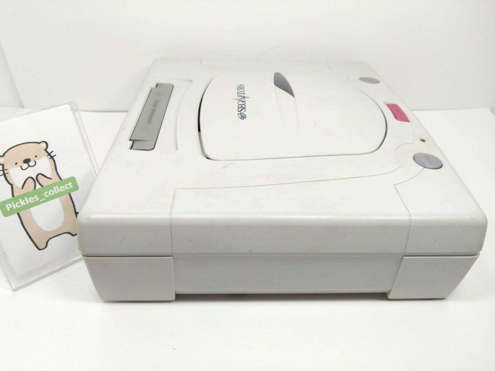 Sega Saturn White Console HST-3220 set Language Japanese Model Tested SEGA 0302C