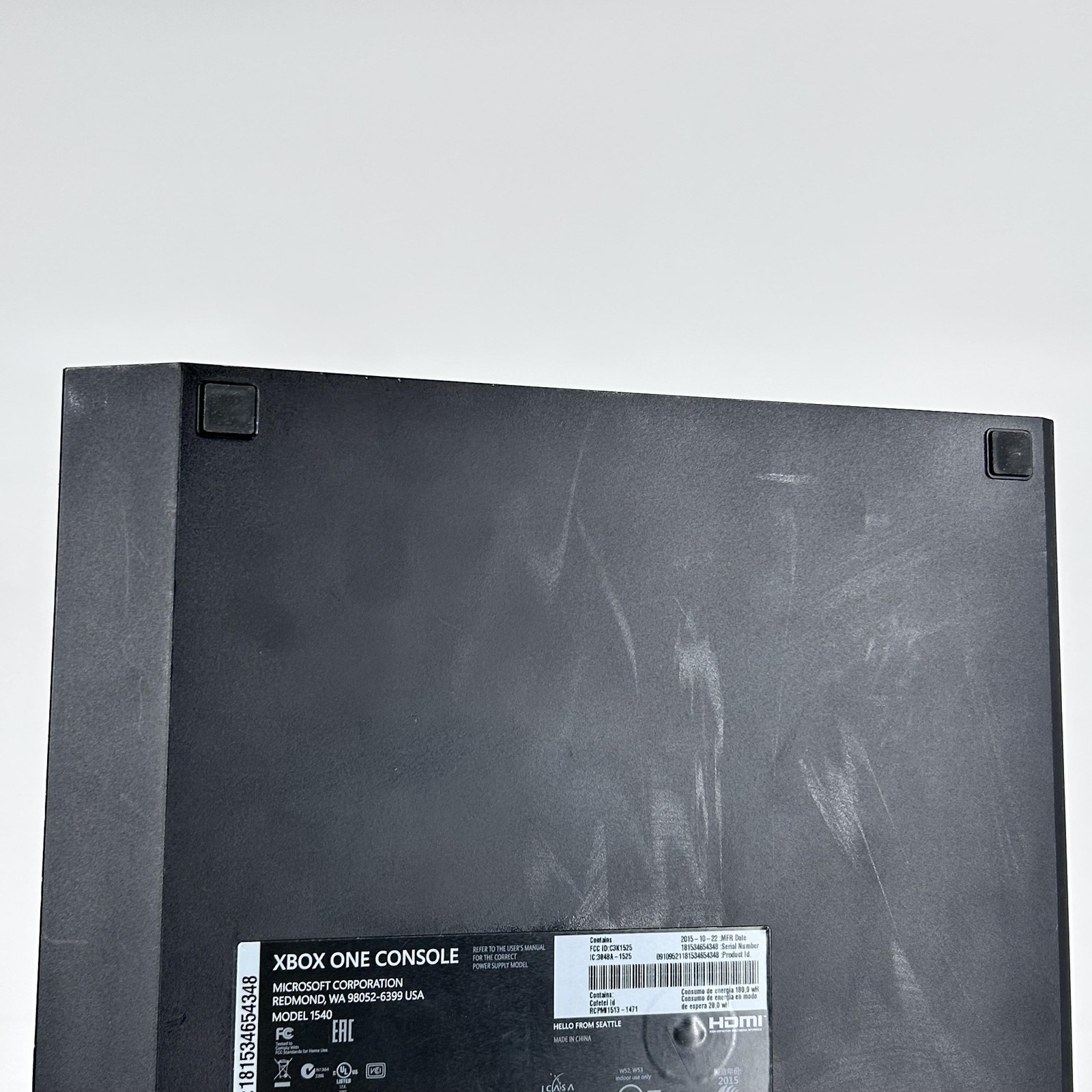Microsoft Xbox One Console Black 1TB w/ Controller/HDMI/Power Cord – Good