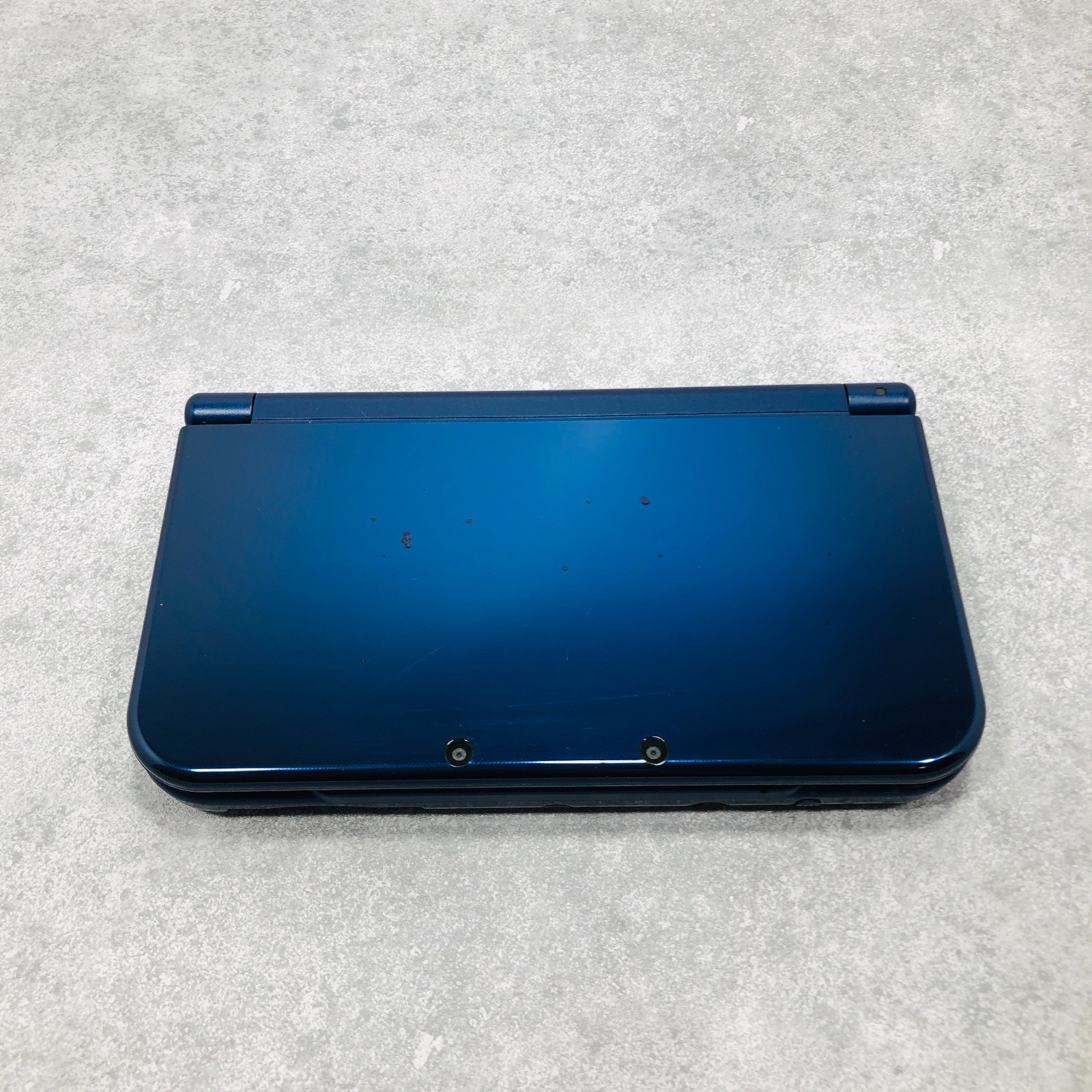 [Top IPS / EX+3] New Nintendo 3DS LL XL Metallic Blue console Japan NTSC-J 06-02