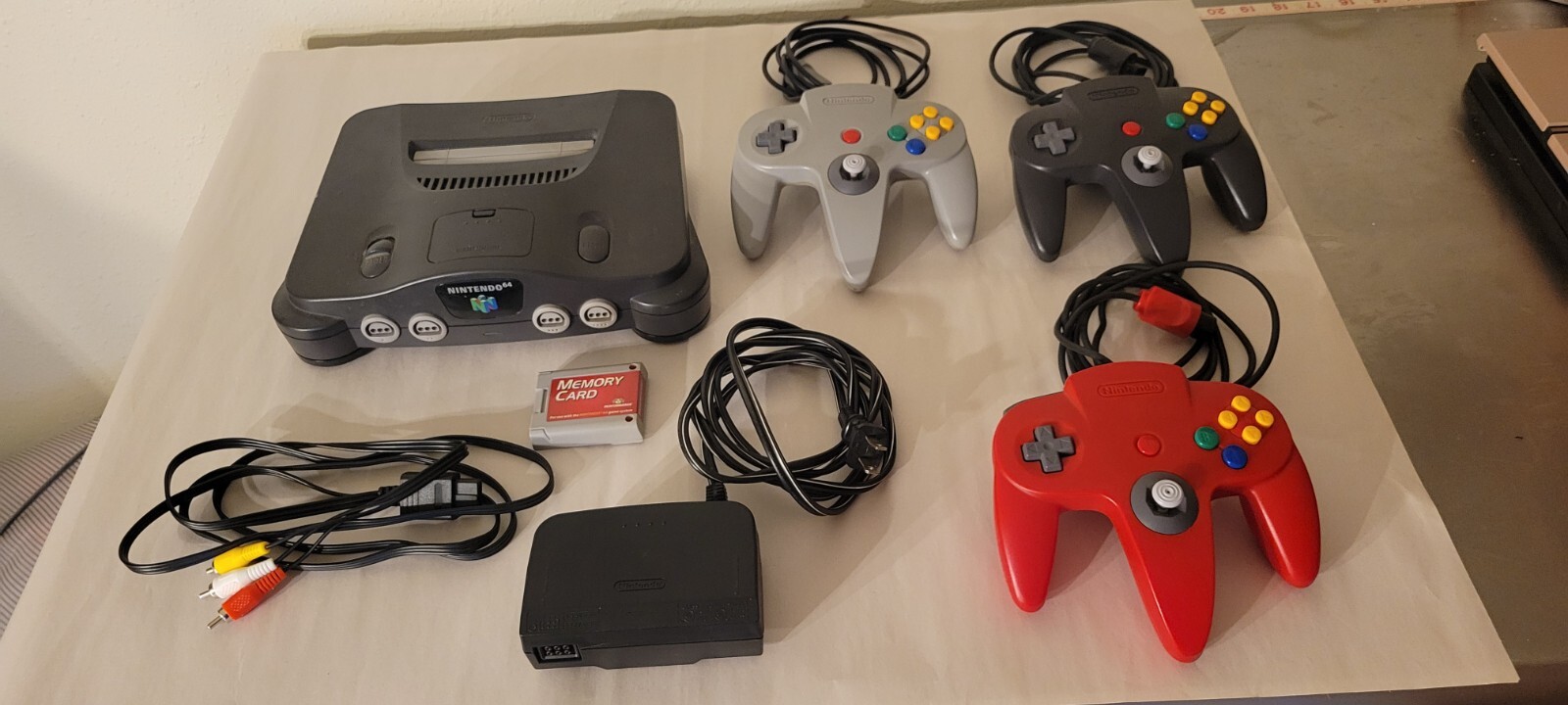 Nintendo 64 Black Console (NTSC-J)