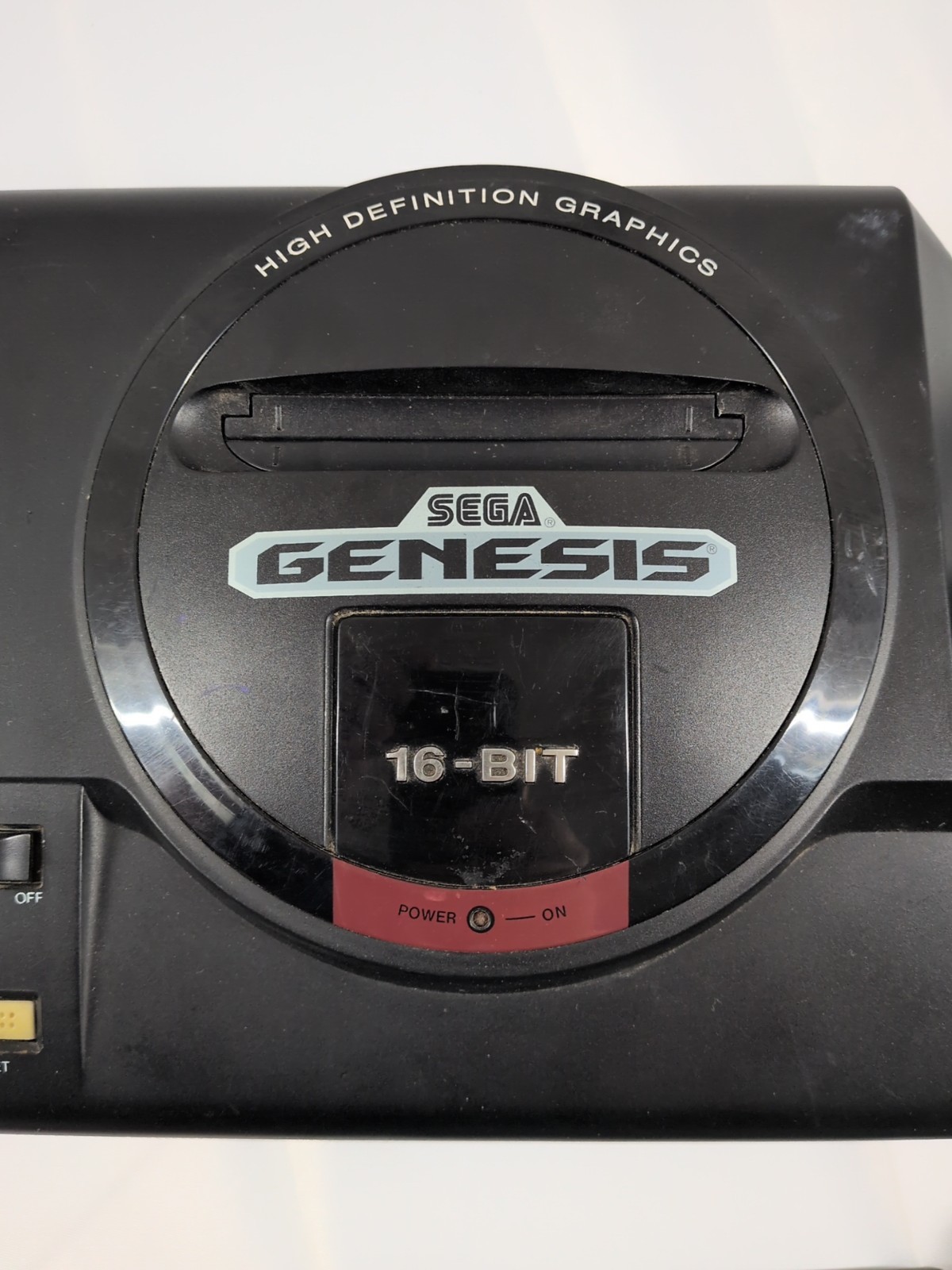 Original SEGA GENESIS Console MK-1601 System + Controller Cords 3 Games Tested