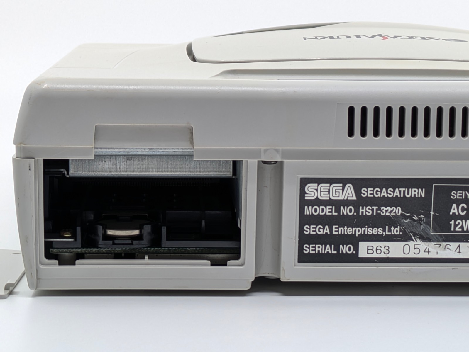 Sega Saturn White HST-3220 NTSC-J Tested w Controller + Touge King the Spirits 2