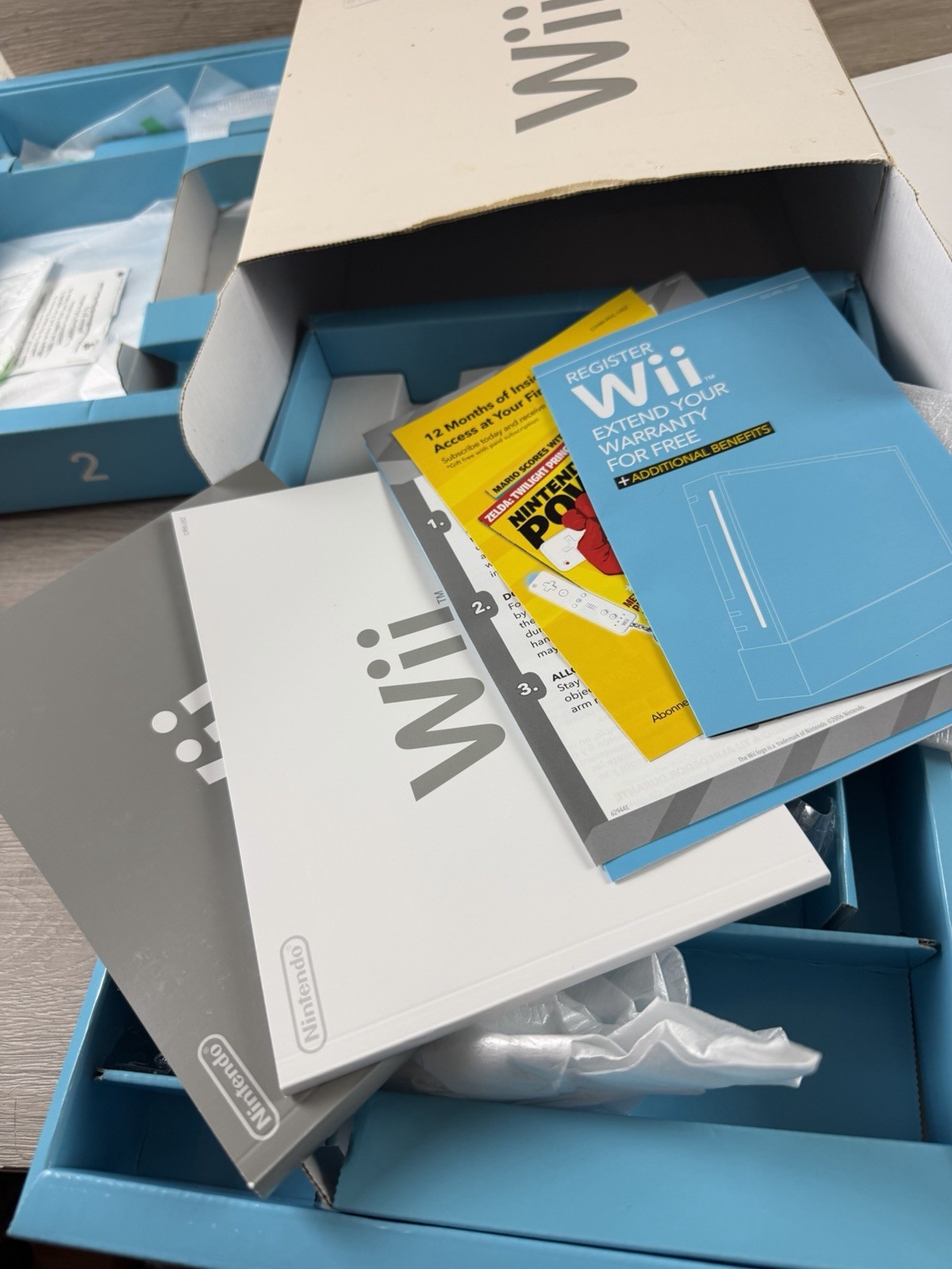 Nintendo RVL-001 Wii Console With Cords Tested And Working