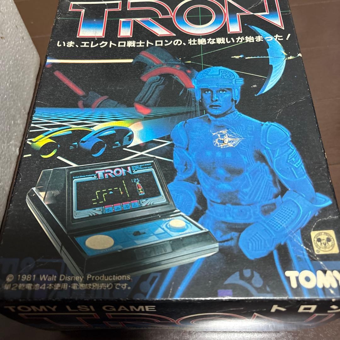 Vintage Tomy LSI Game TRON Handheld Electronic Game Age 15+ Japan