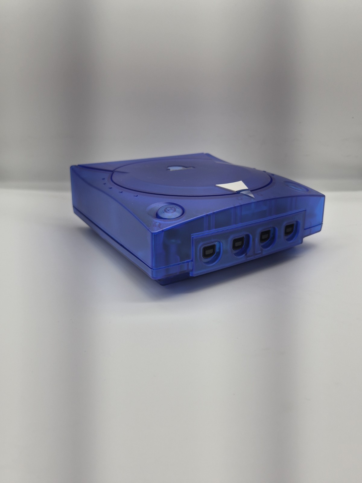 Sega Dreamcast Console Clear Blue With Wirless Controller And Battery Installed