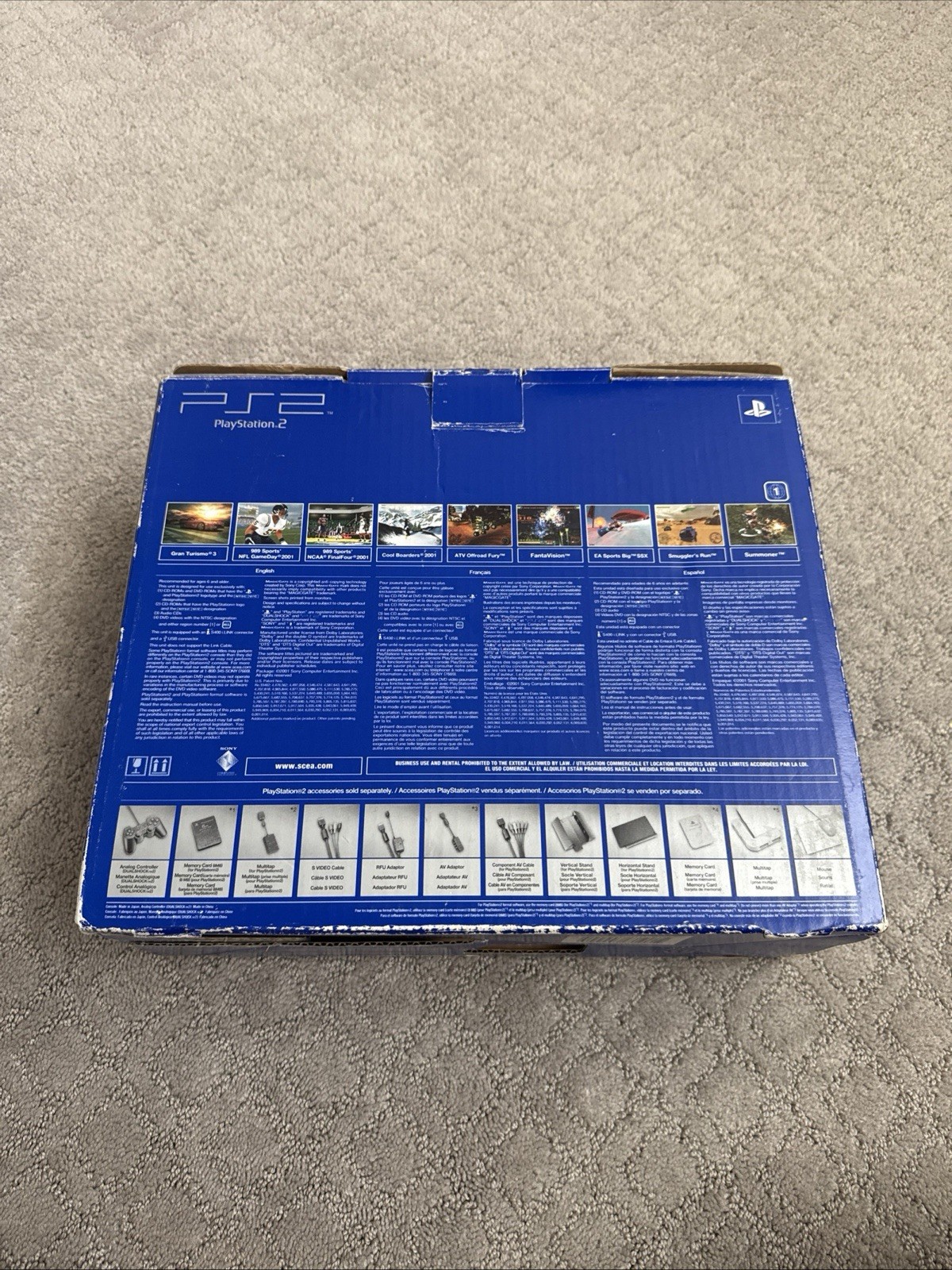Sony PlayStation 2 Console – Black (SCPH-39001)