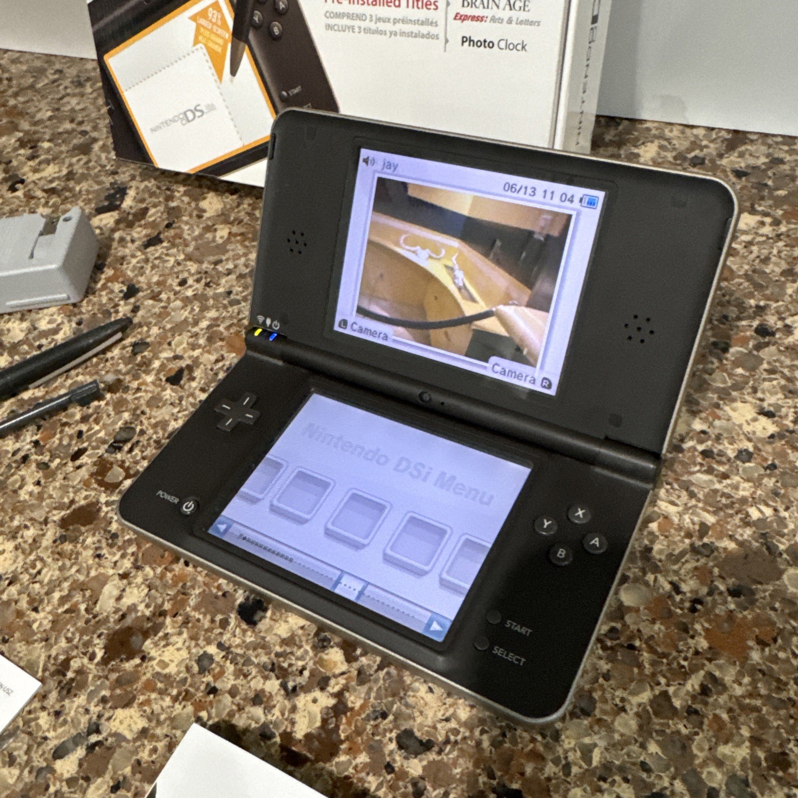 Nintendo DSi XL – Bronze Color Handheld Console – Complete In Box – Excellent