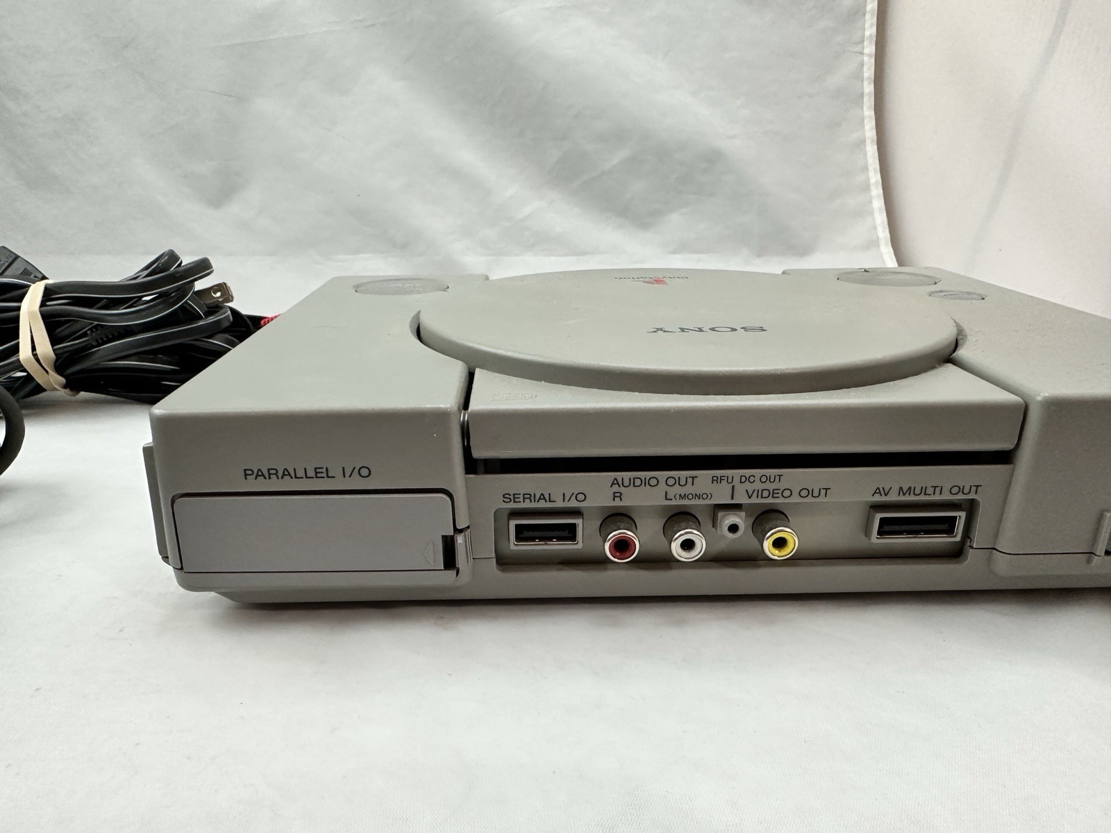 Sony PlayStation 1 PS1 Console SCPH-1001 Tested Working w/Cords & Controller