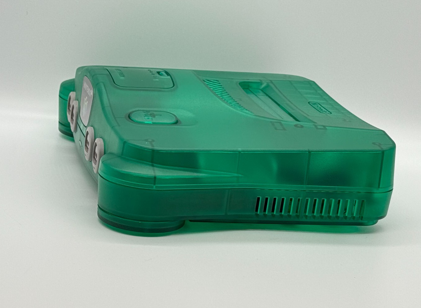 NEW Nintendo 64 N64 Limited Clear Emerald Green Custom Multi-Color LED Rare