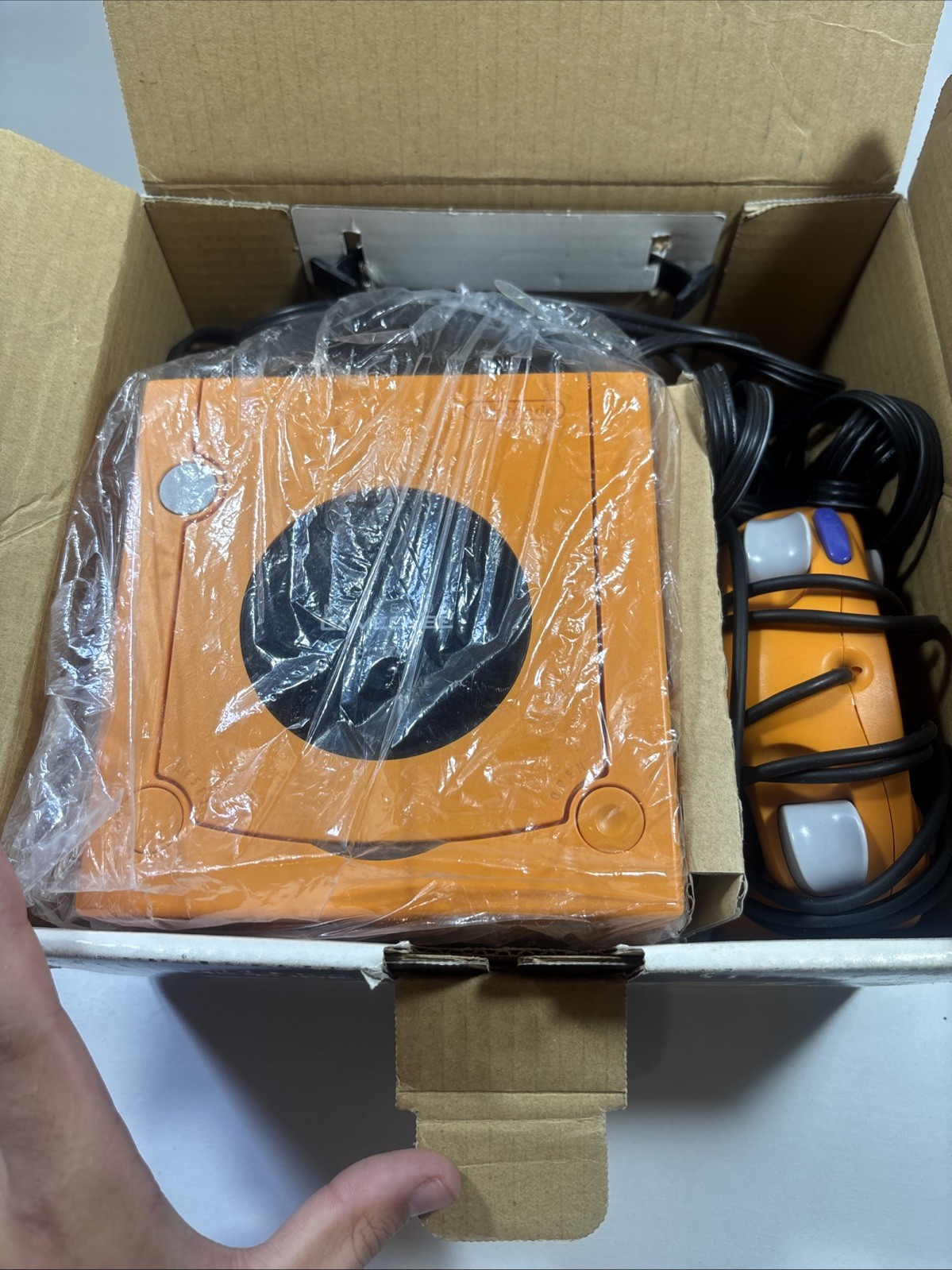 Nintendo GameCube Console CIB Orange Spice, USA REGION «TESTED»!!