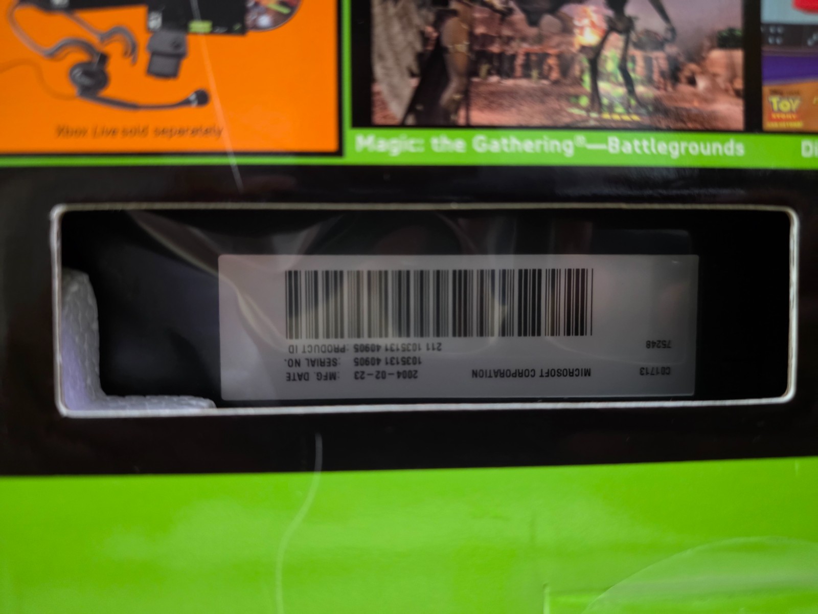 Brand New Factory Sealed Original Xbox Console System RARE! Unopened!