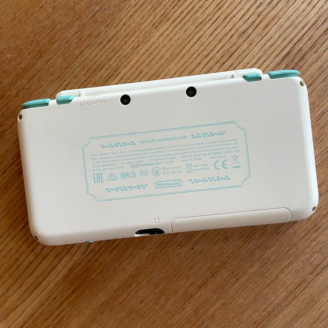 New Nintendo 2DS XL LL Animal Crossing Console Doubutsu No Mori Japanese ver