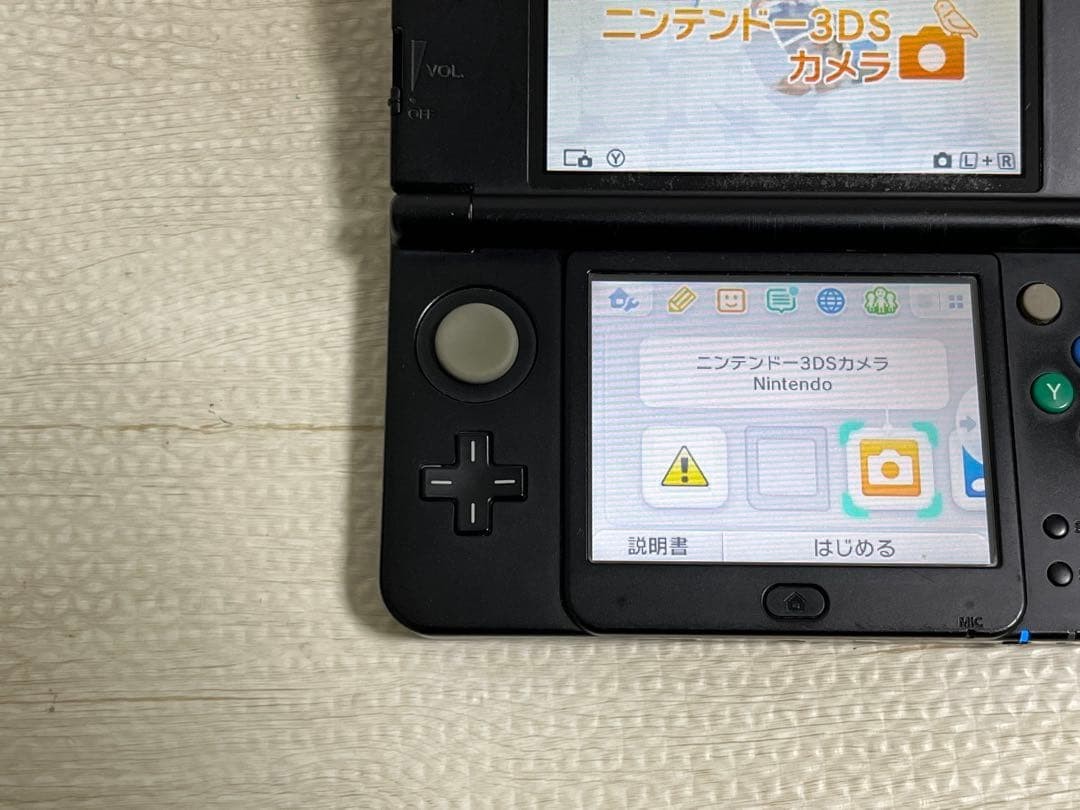 Japanese New Nintendo 3DS black without inner box KTR-001