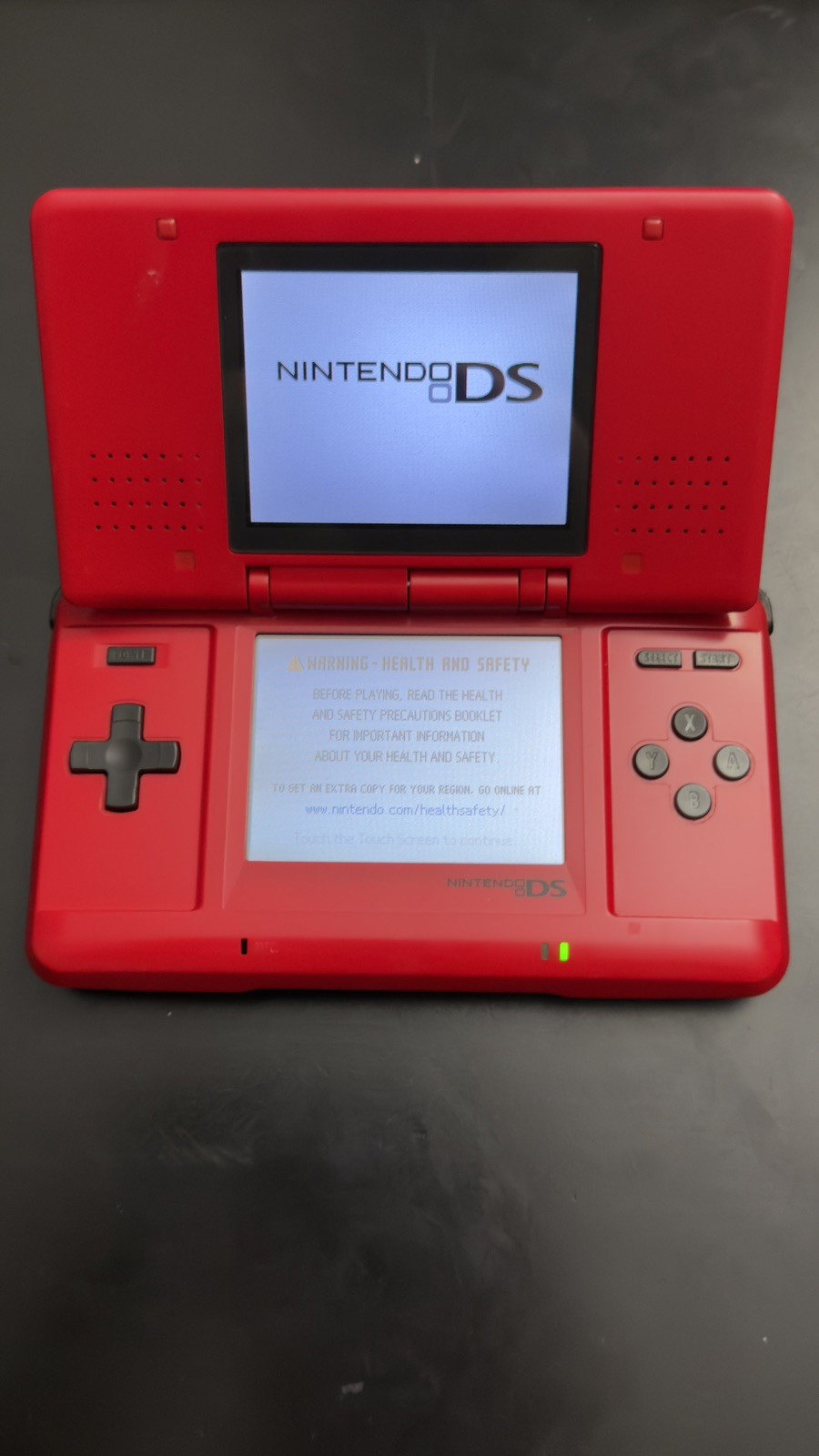 Nintendo DS Handheld System Red NTR-001 (JPN) Charger Included. Skylar tested.