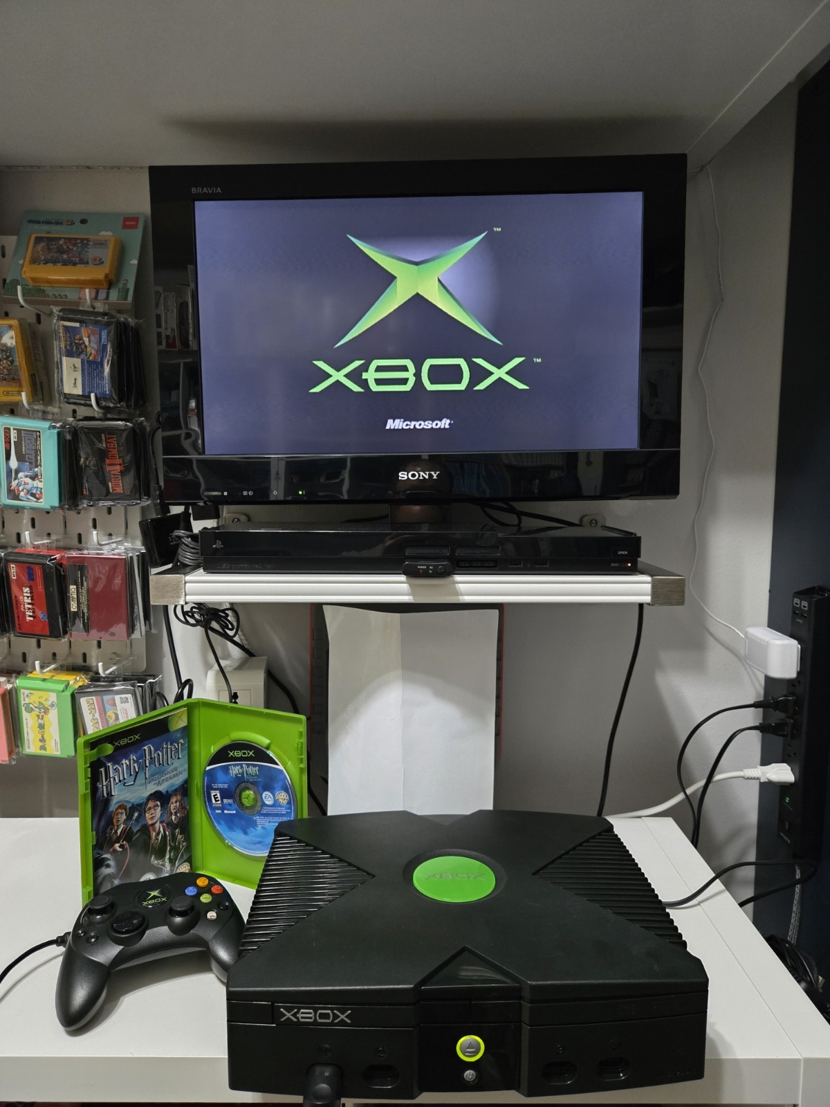 Microsoft Xbox OMG console Completely Cleaned with 1 Game and 1 Controller.