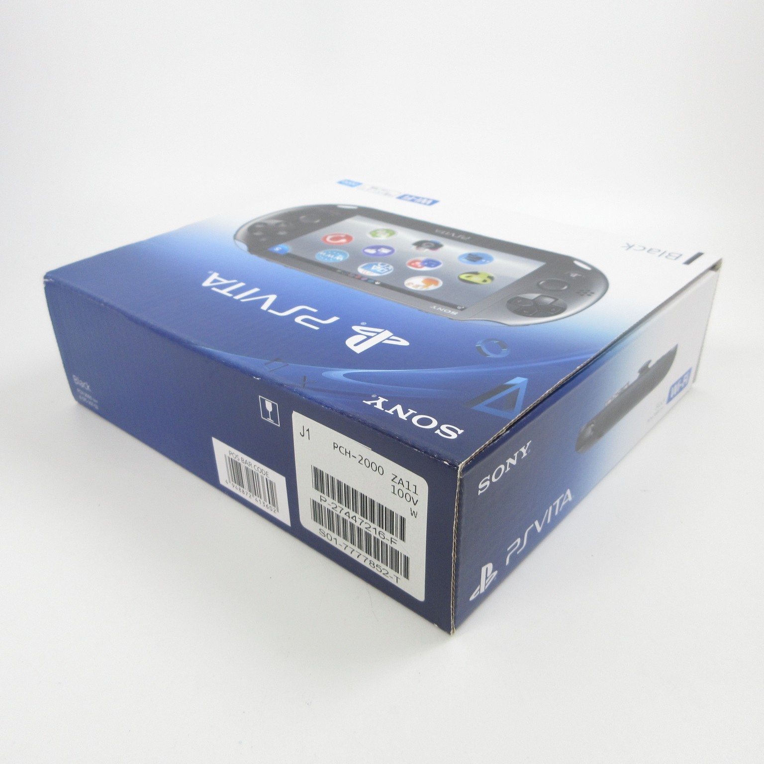 【Near Mint】Sony PS Vita PCH-2000 Black Wi-Fi Model Console #RET0527/01