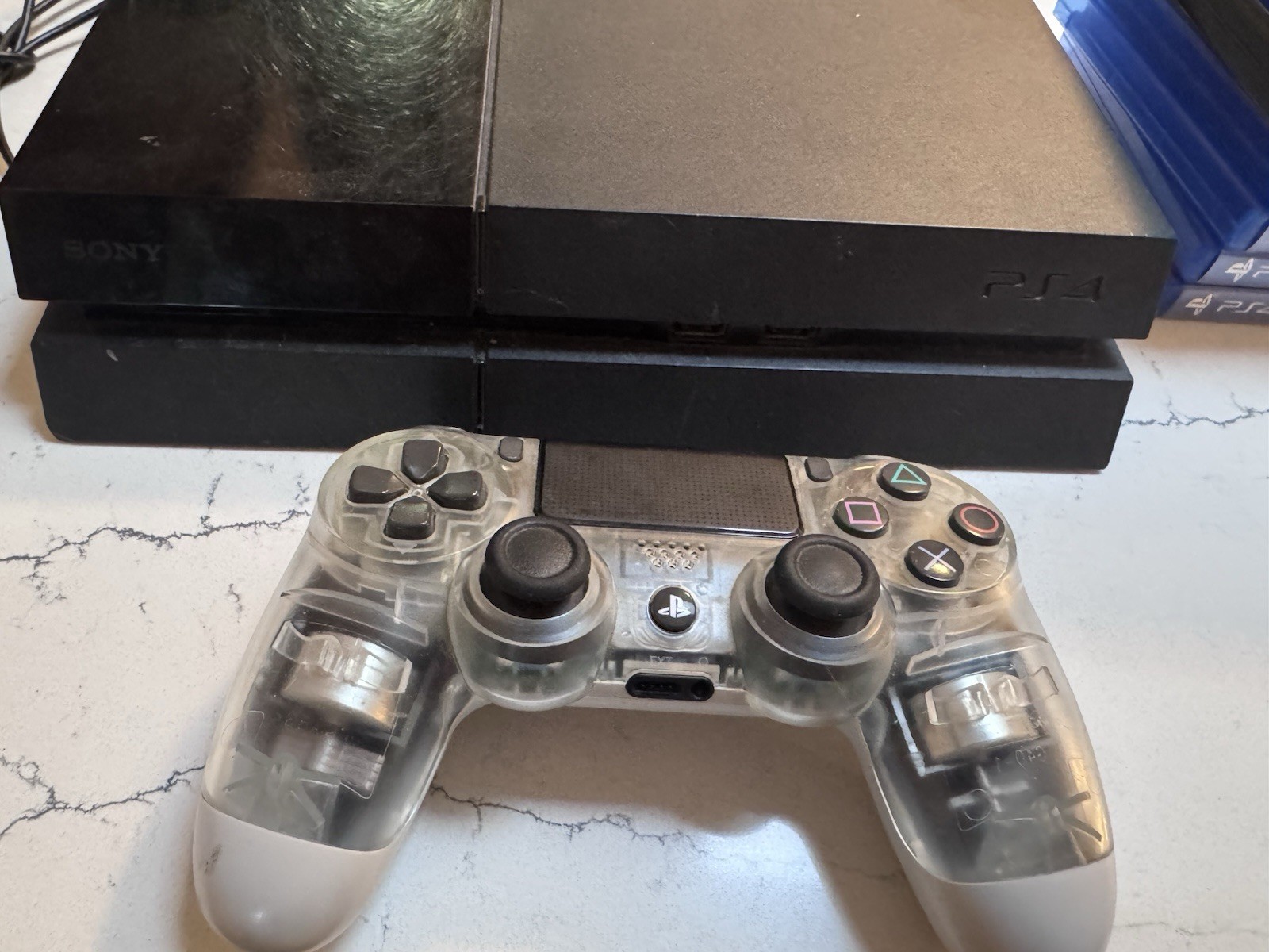 TESTED PlayStation 4 500GB Console Bundle With Games, Cables, And Controller