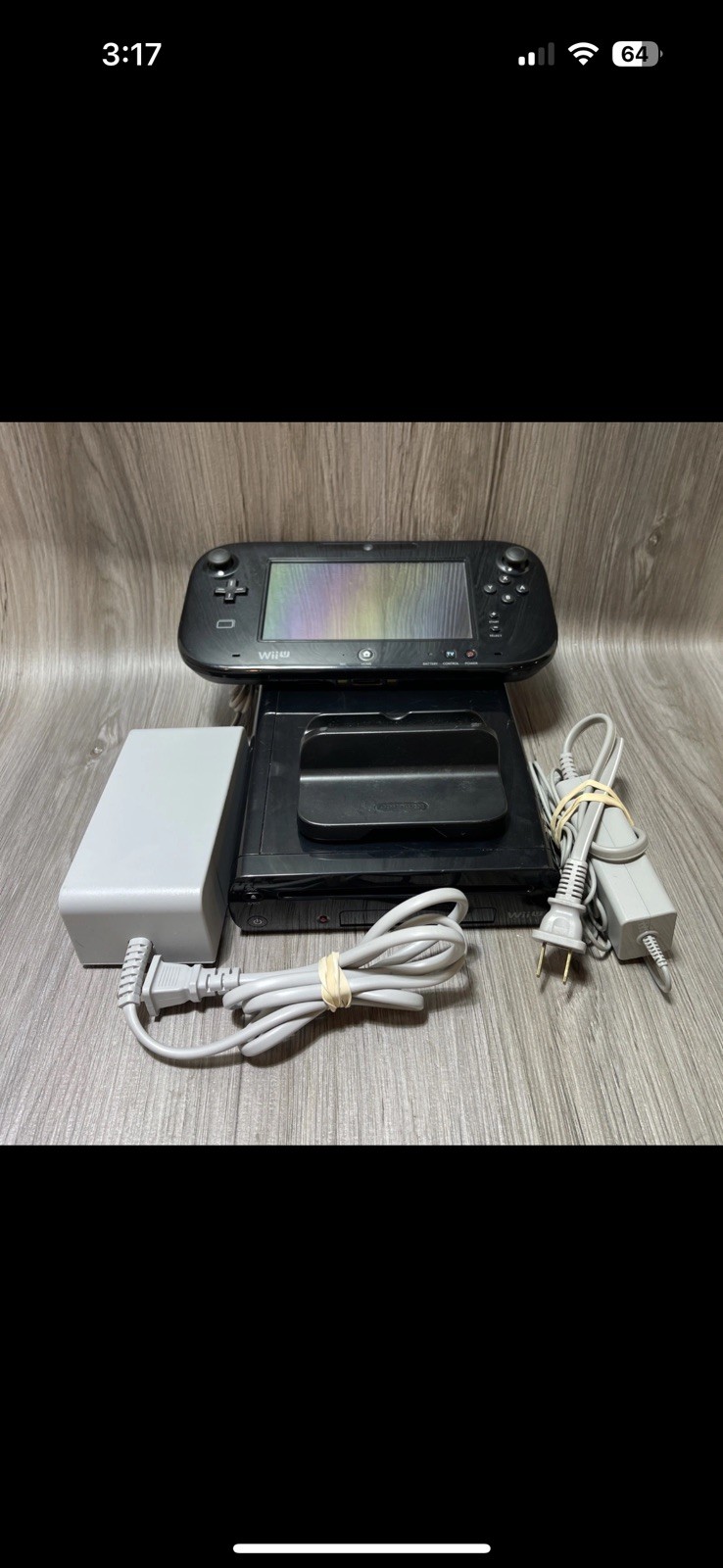 Nintendo WII U 32GB Console WUP-101 (02) With Gamepad