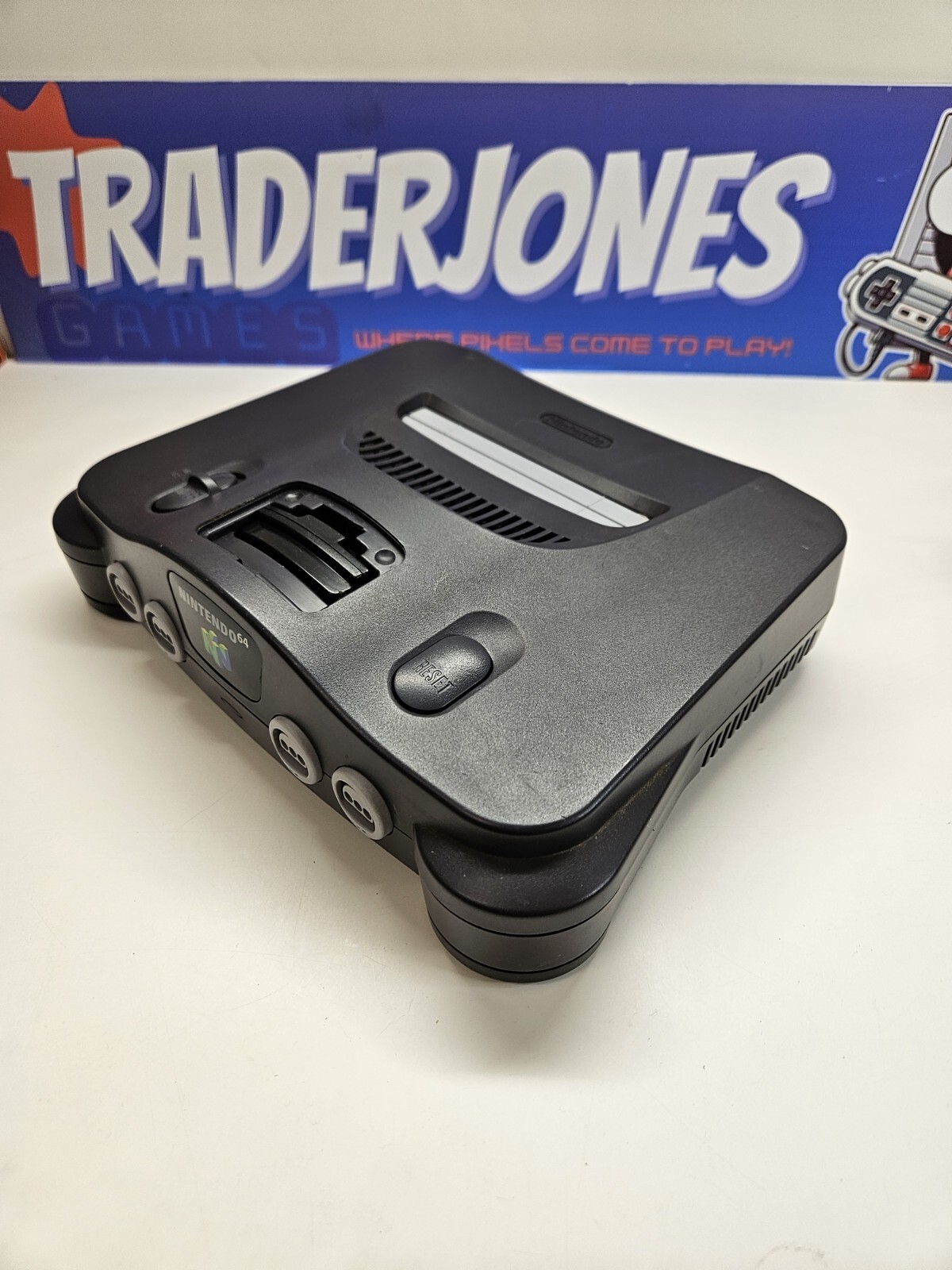 Nintendo 64 Console W/ Controller Jumper Pack & Cords