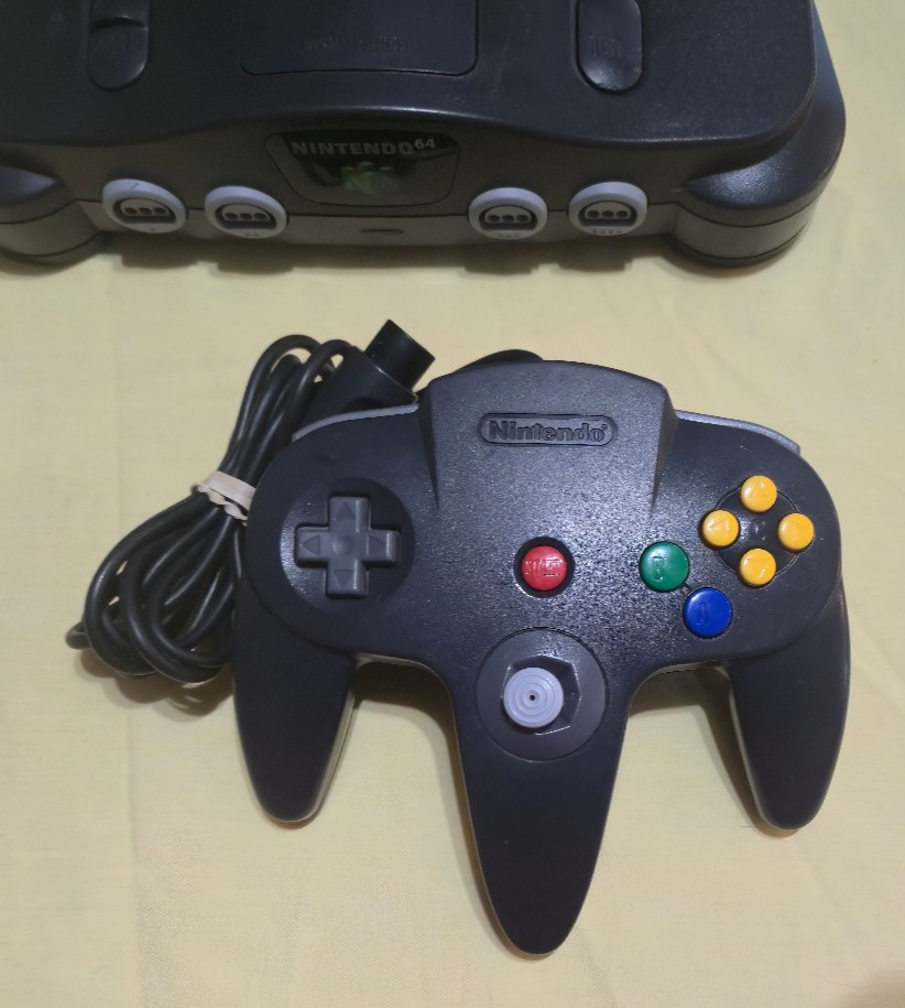 Nintendo 64 N64 Console NUS-001 (USA) Bundle w/ Controller And Cables TESTED