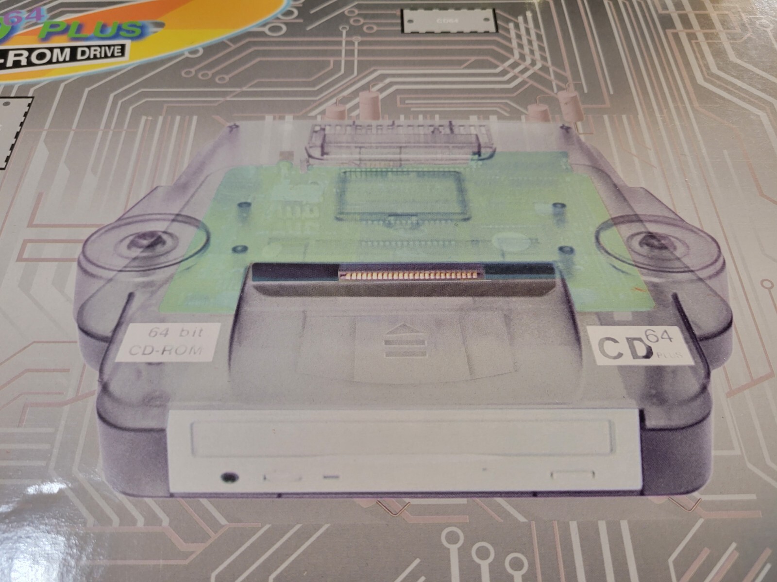 CD64 Plus CD Rom Drive 256MB (1999) Brand New Factory Boxed Hong Kong Import