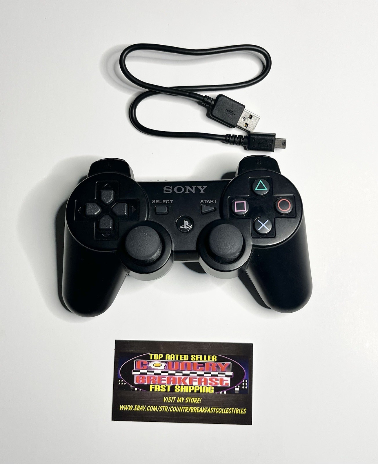 Sony Playstation 3 PS3 CECHK01 80GB Fat Console w/ Controller HDMI Tested Nice!