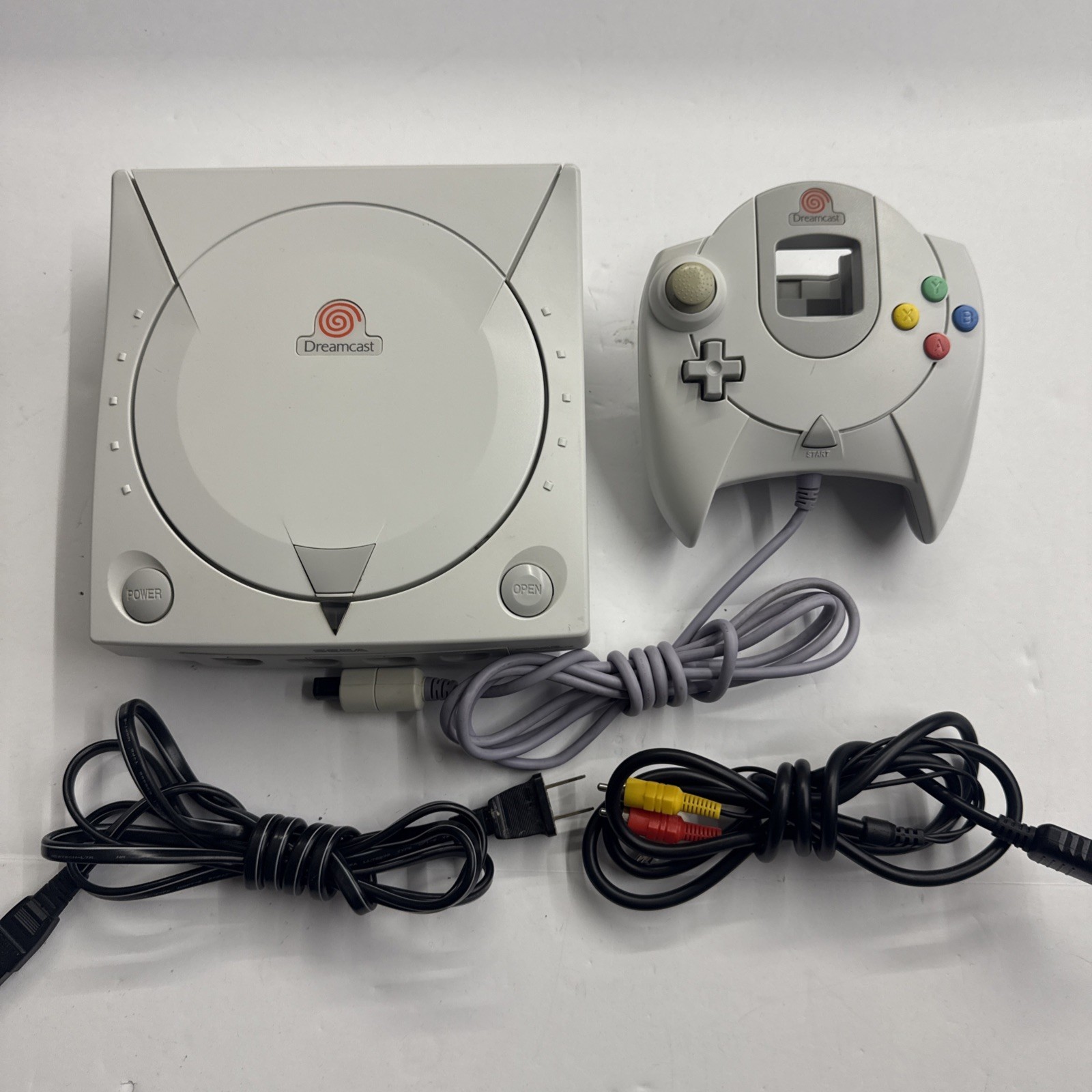 Dreamcast – SEGA Dreamcast Home Console – White Tested Working #2944