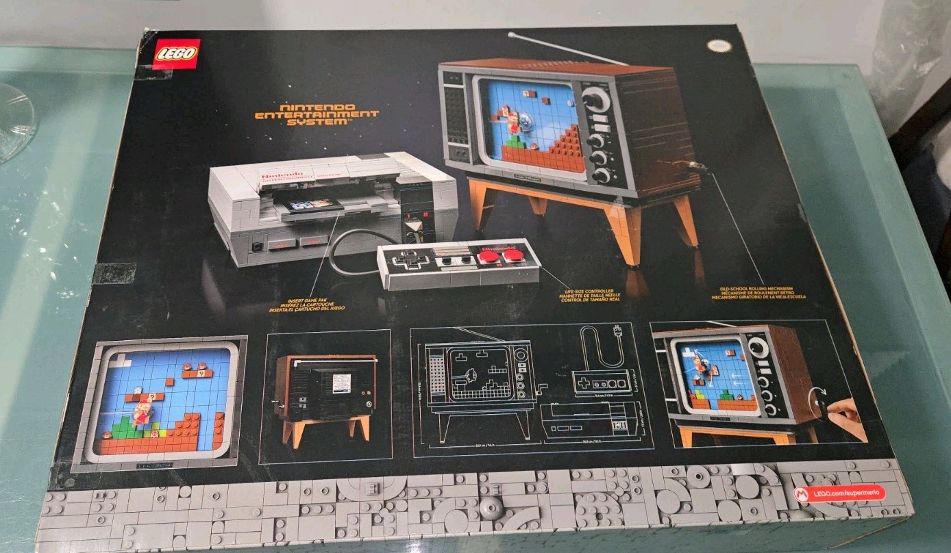 LEGO Super Mario 71374: Nintendo Entertainment System Brand New OPENED BOX READ