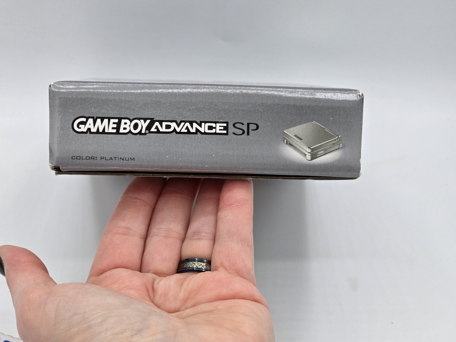 Nintendo GameBoy Advance SP System – Platinum Complete CIB CLEAN! *CCGHouse* VD