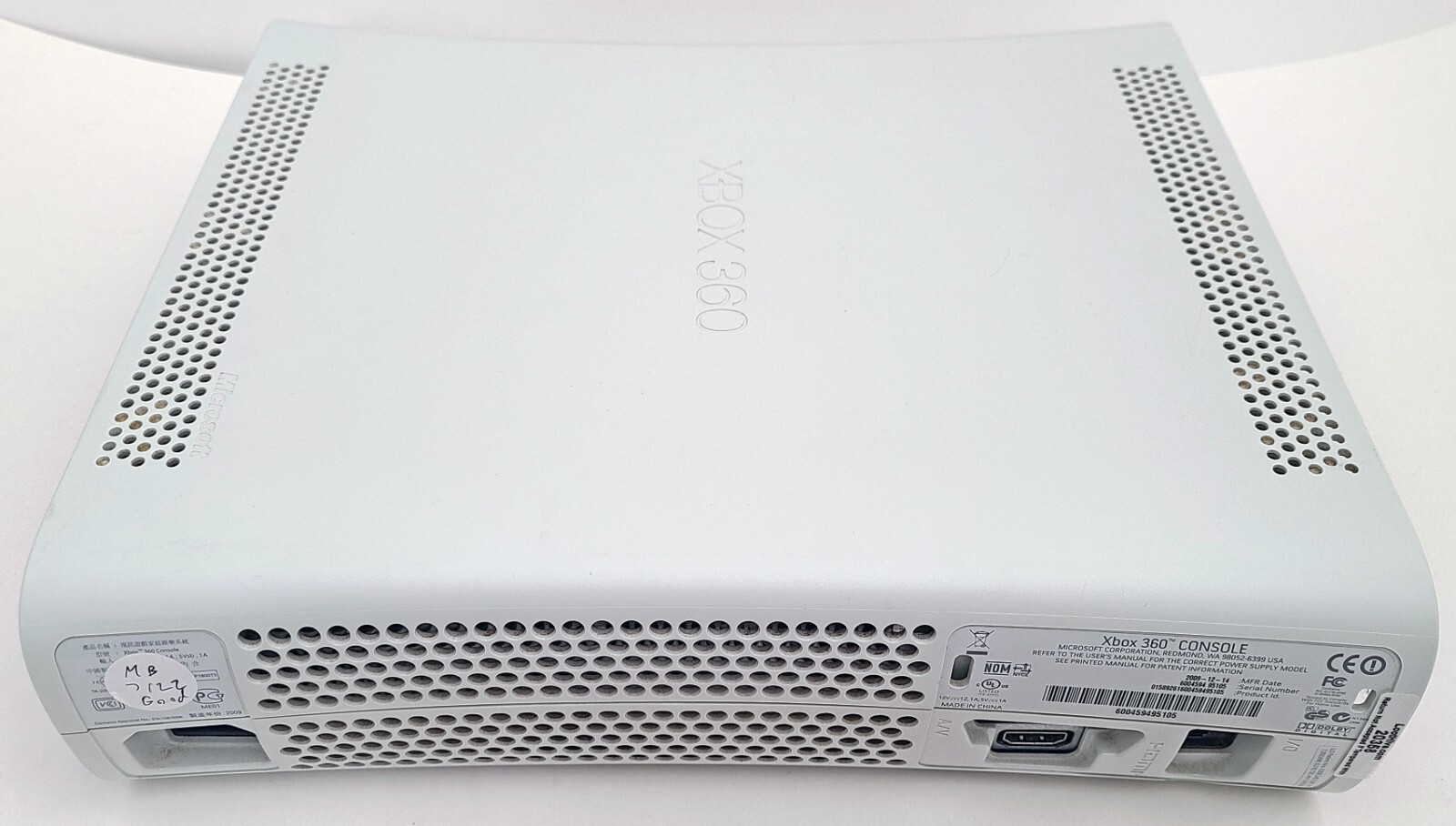 250GB Microsoft XBox 360 Pro White Video Game Console Gaming System HD Bundle